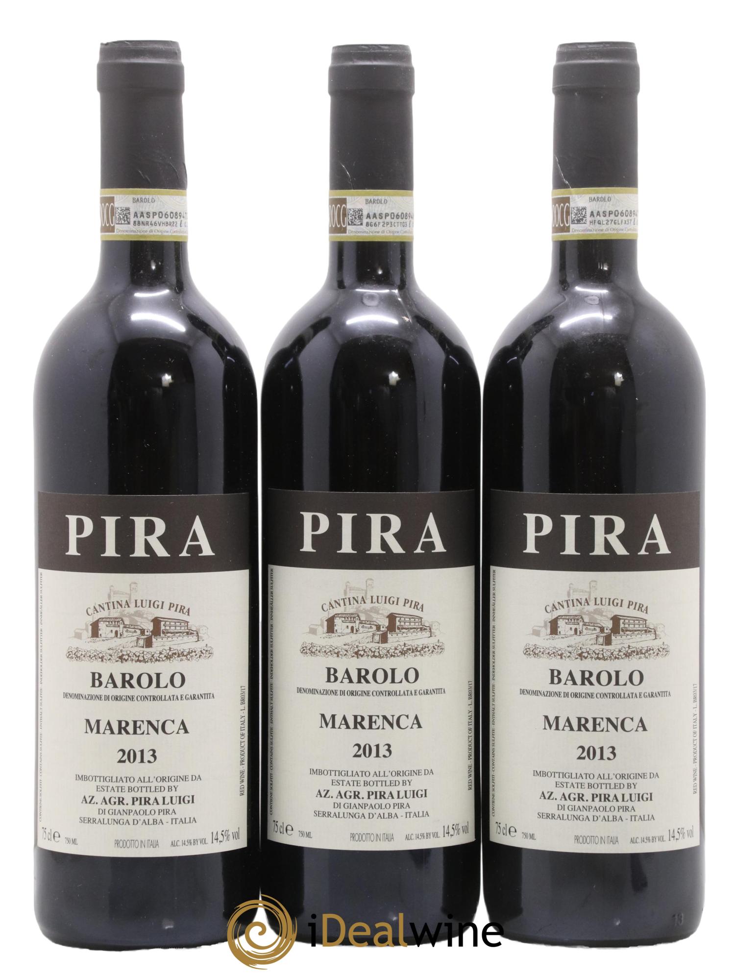 Barolo DOCG Luigi Pira Marenca 2013 - Posten von 3 Flaschen - 0