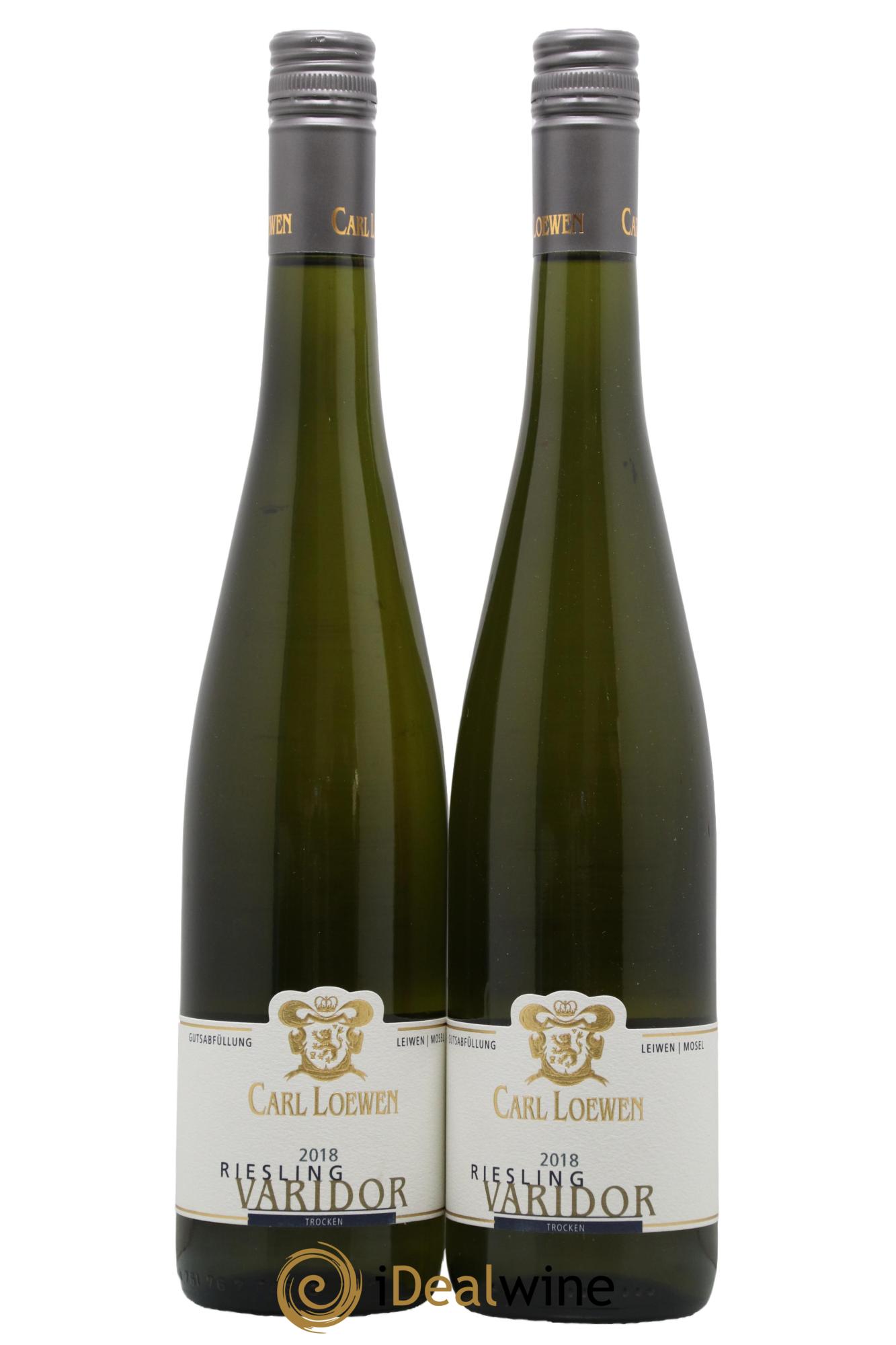 Allemagne Mosel-Saar Riesling Trocken Varidor Carl Loewen 2018 - Lot de 2 bouteilles - 0