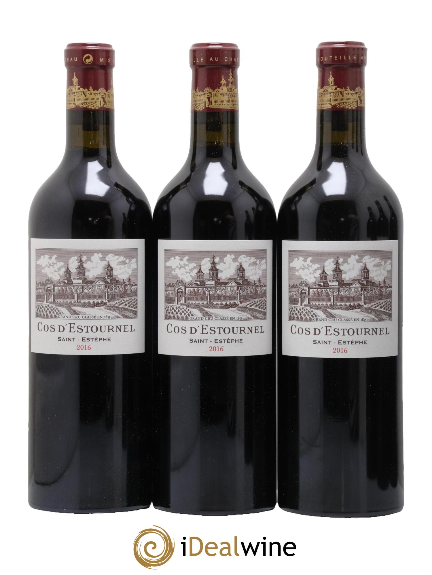 Cos d'Estournel 2ème Grand Cru Classé 2016 - Lot de 6 bouteilles - 1