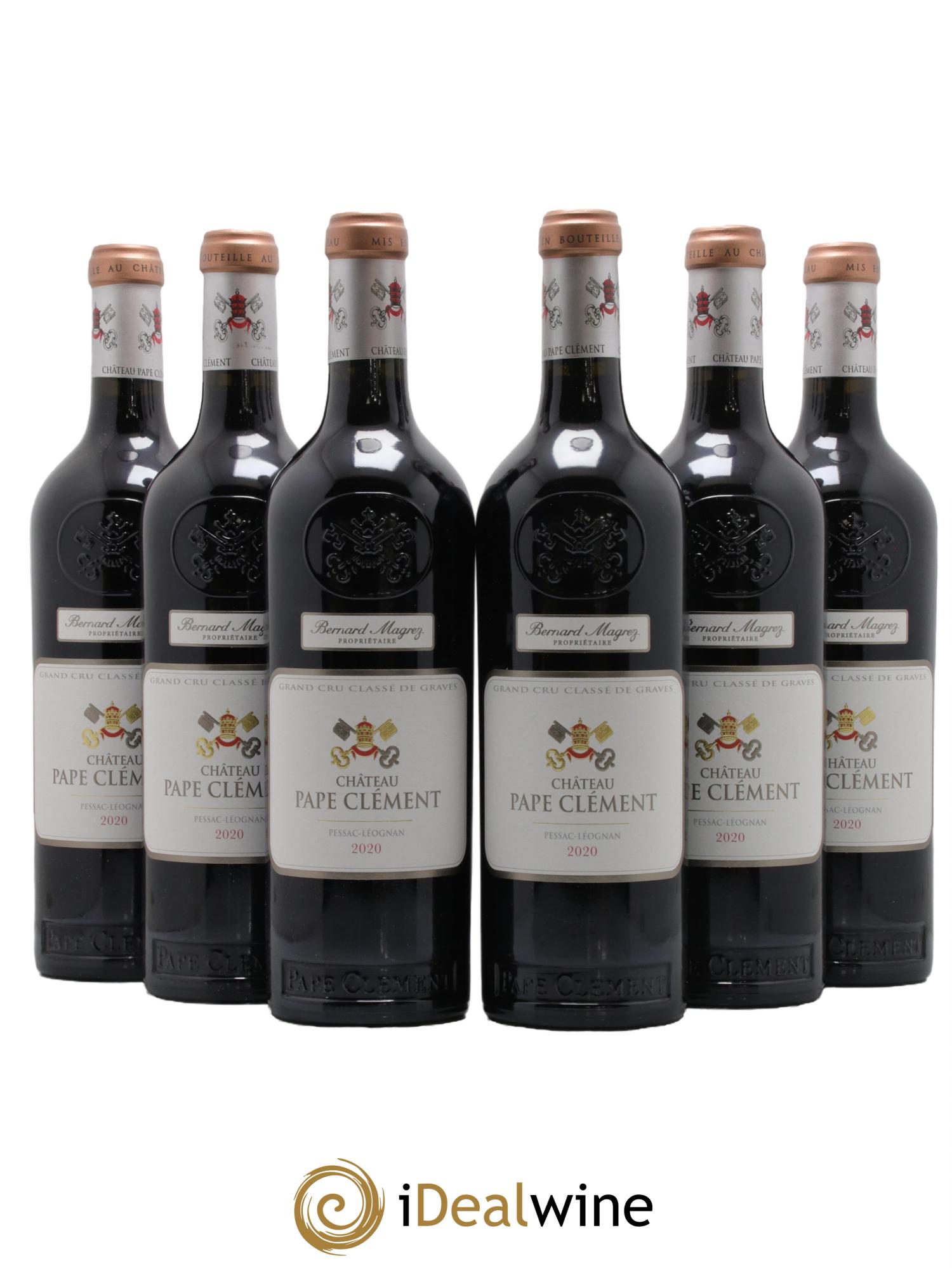 Château Pape Clément Cru Classé de Graves  2020 - Lot de 6 bouteilles - 0