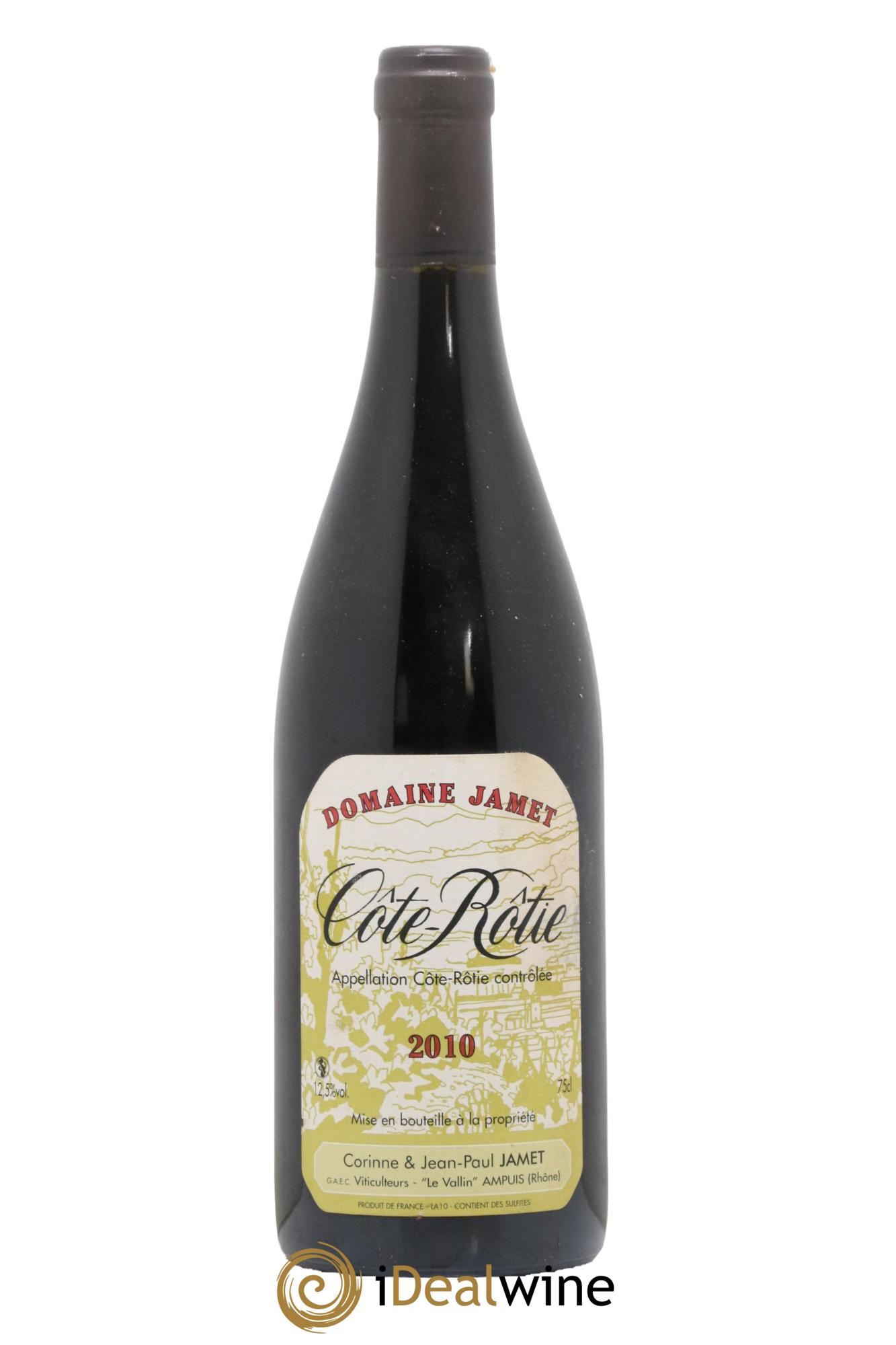 Côte-Rôtie Jamet (Domaine) 2010 - Posten von 1 Flasche - 0