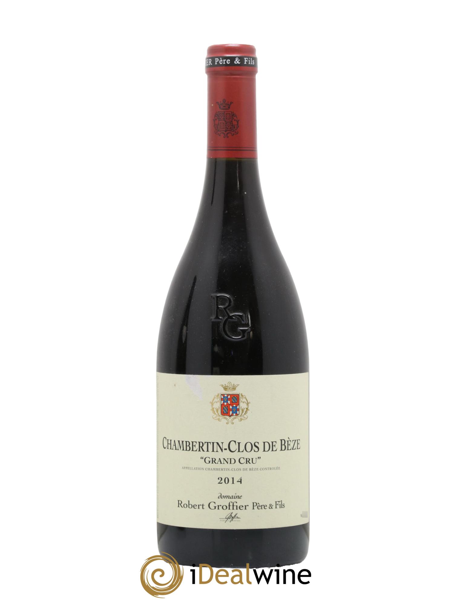 Chambertin Clos de Bèze Grand Cru Robert Groffier Père & Fils (Domaine) 2014 - Posten von 1 Flasche - 0