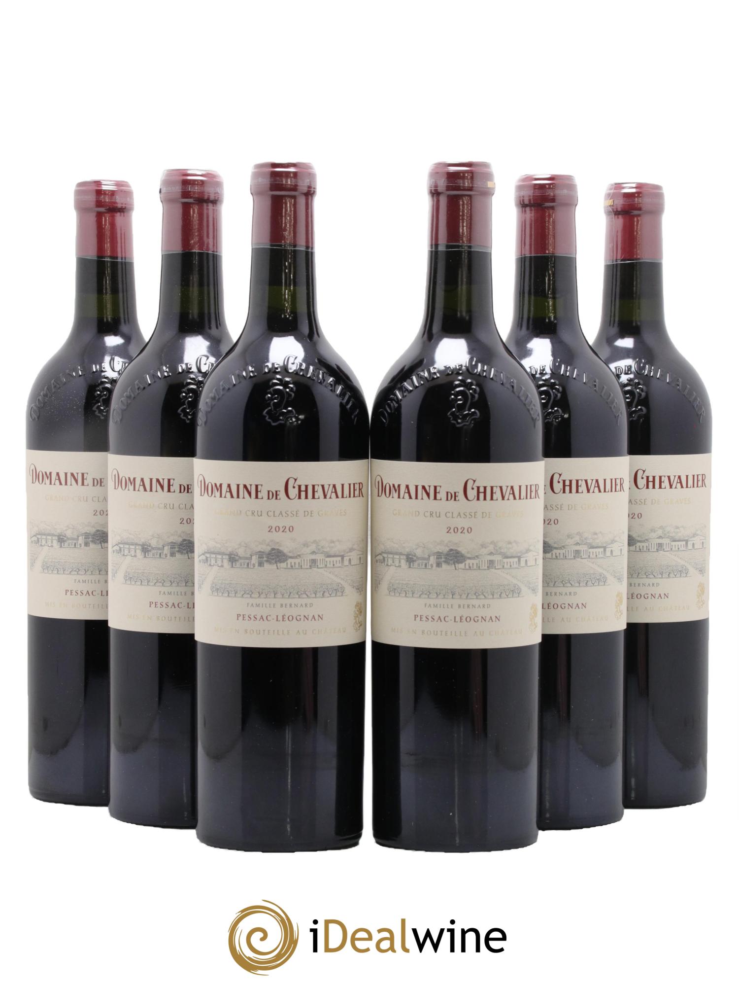 Domaine de Chevalier Cru Classé de Graves 2020 - Lot of 6 bottles - 0