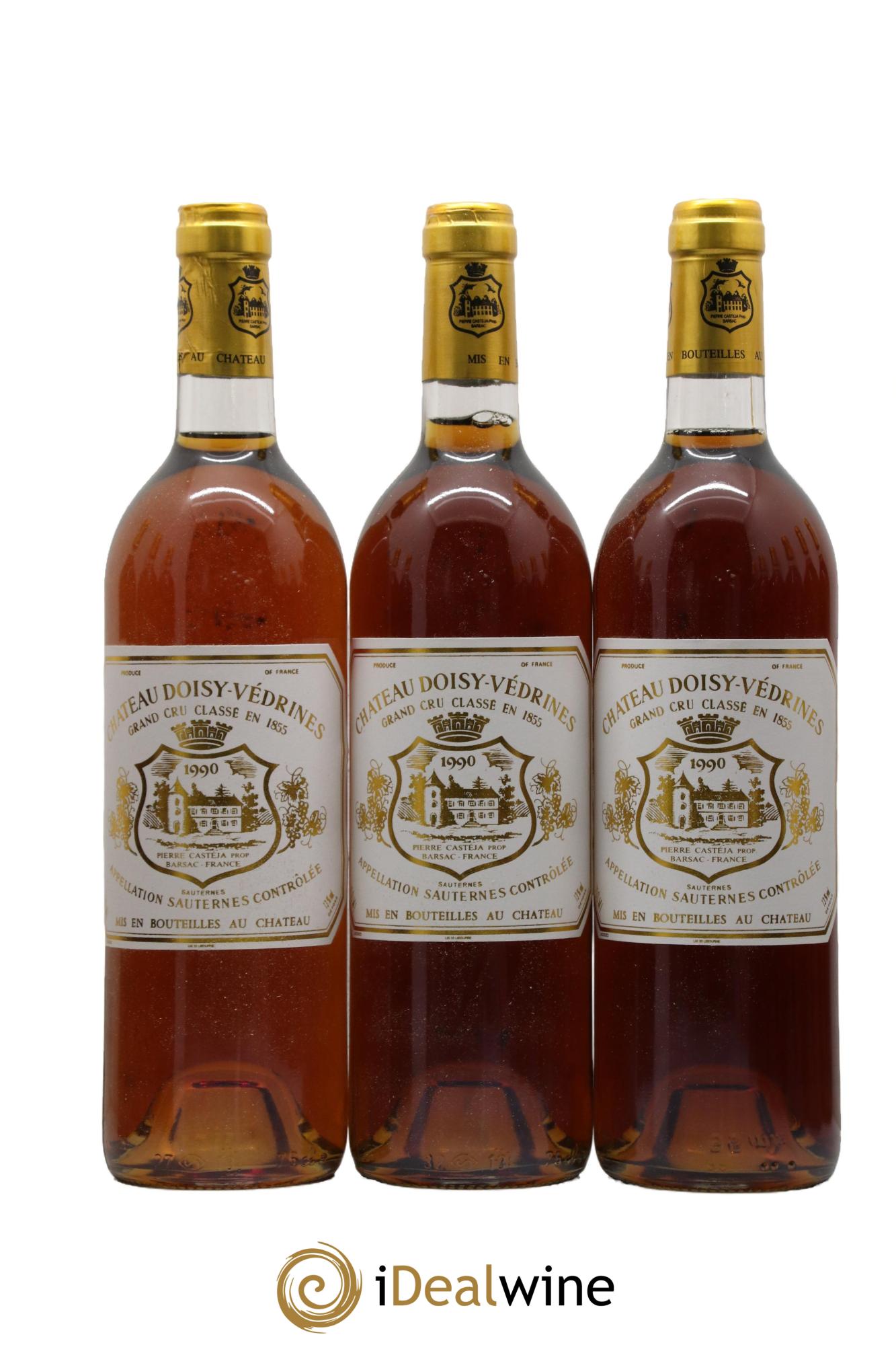 Château Doisy-Védrines 2ème Grand Cru Classé 1990 - Lot de 12 bouteilles - 3