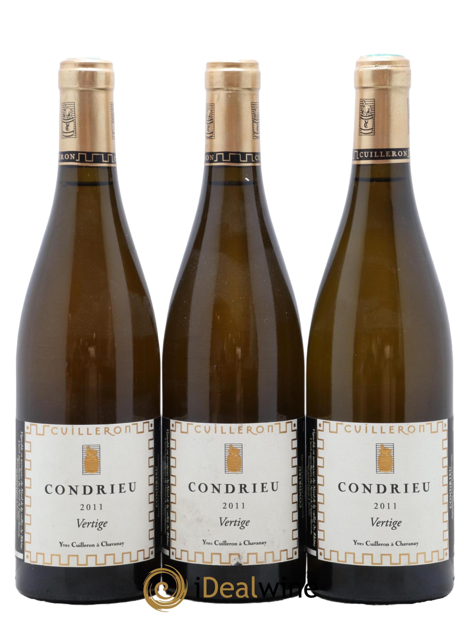 Condrieu Vertige Yves Cuilleron (Domaine)  2011 - Posten von 3 Flaschen - 0