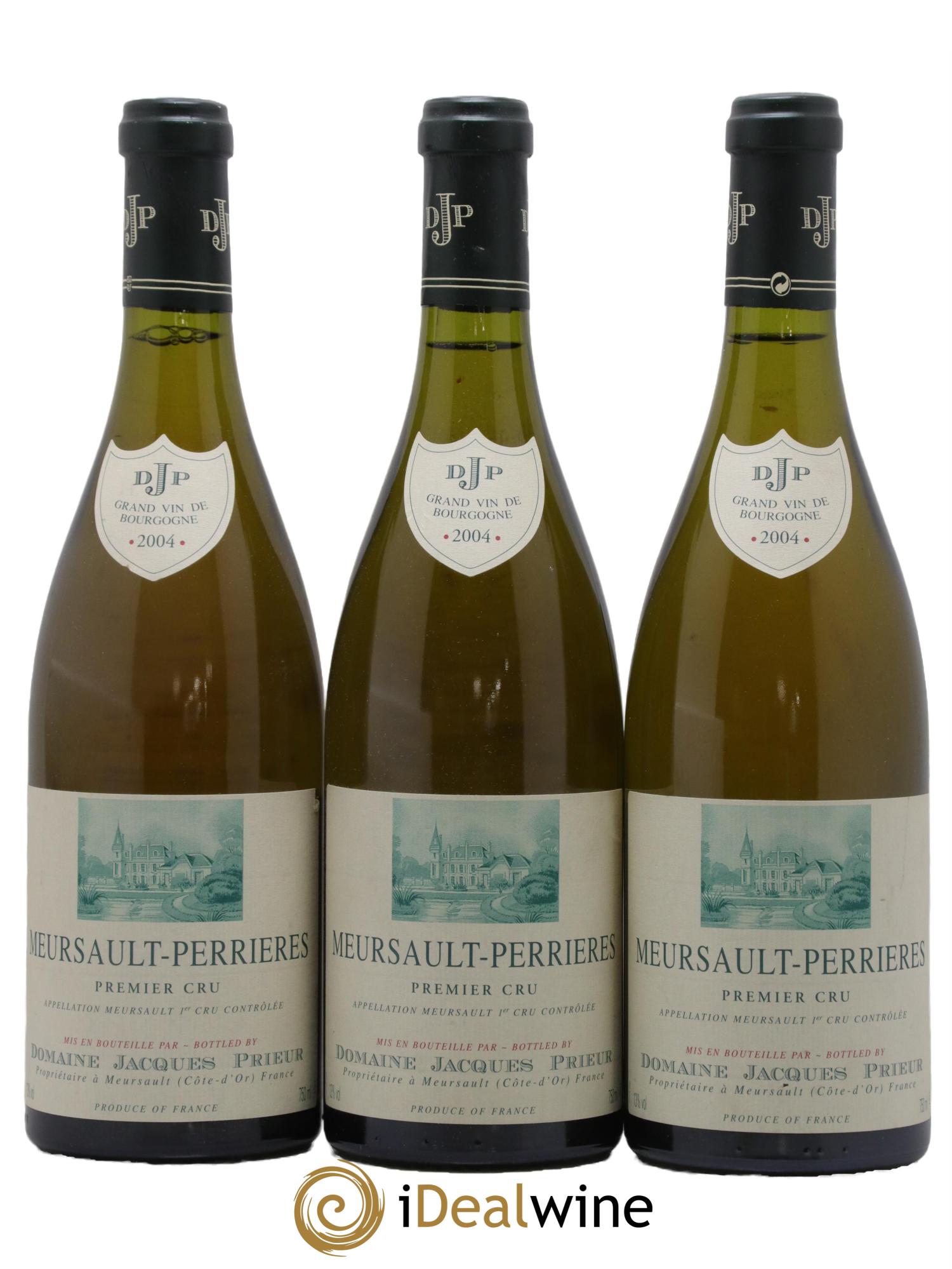 Meursault 1er Cru Perrières Jacques Prieur (Domaine) 2004 - Lot de 3 bouteilles - 0