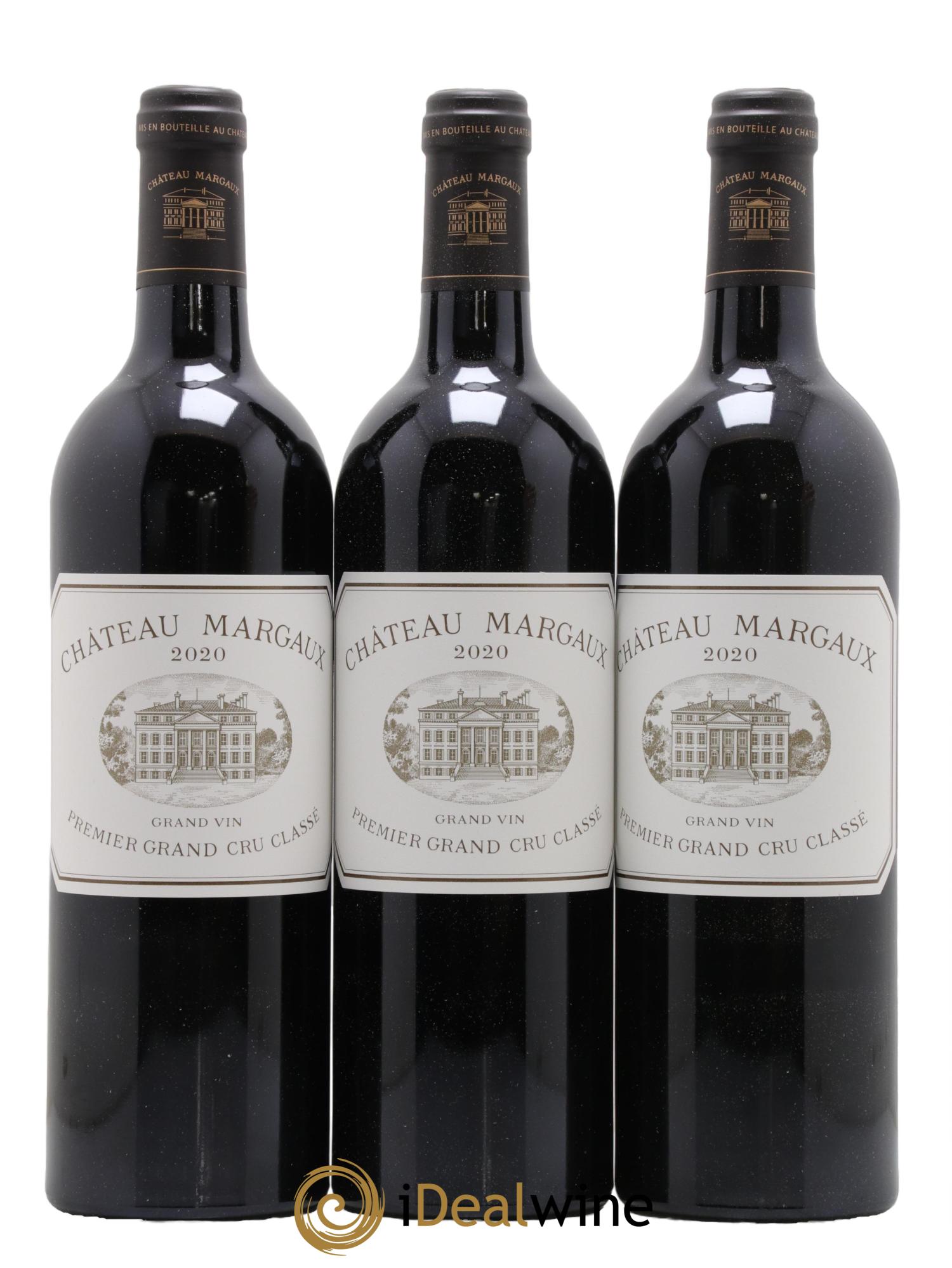 Château Margaux 1er Grand Cru Classé 2020 - Lot de 6 bouteilles - 1