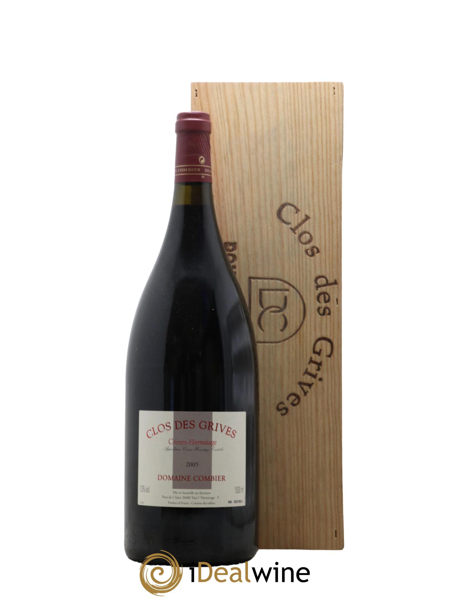 Crozes-Hermitage Clos des Grives Combier 2005 - Lotto di 1 magnum - 0