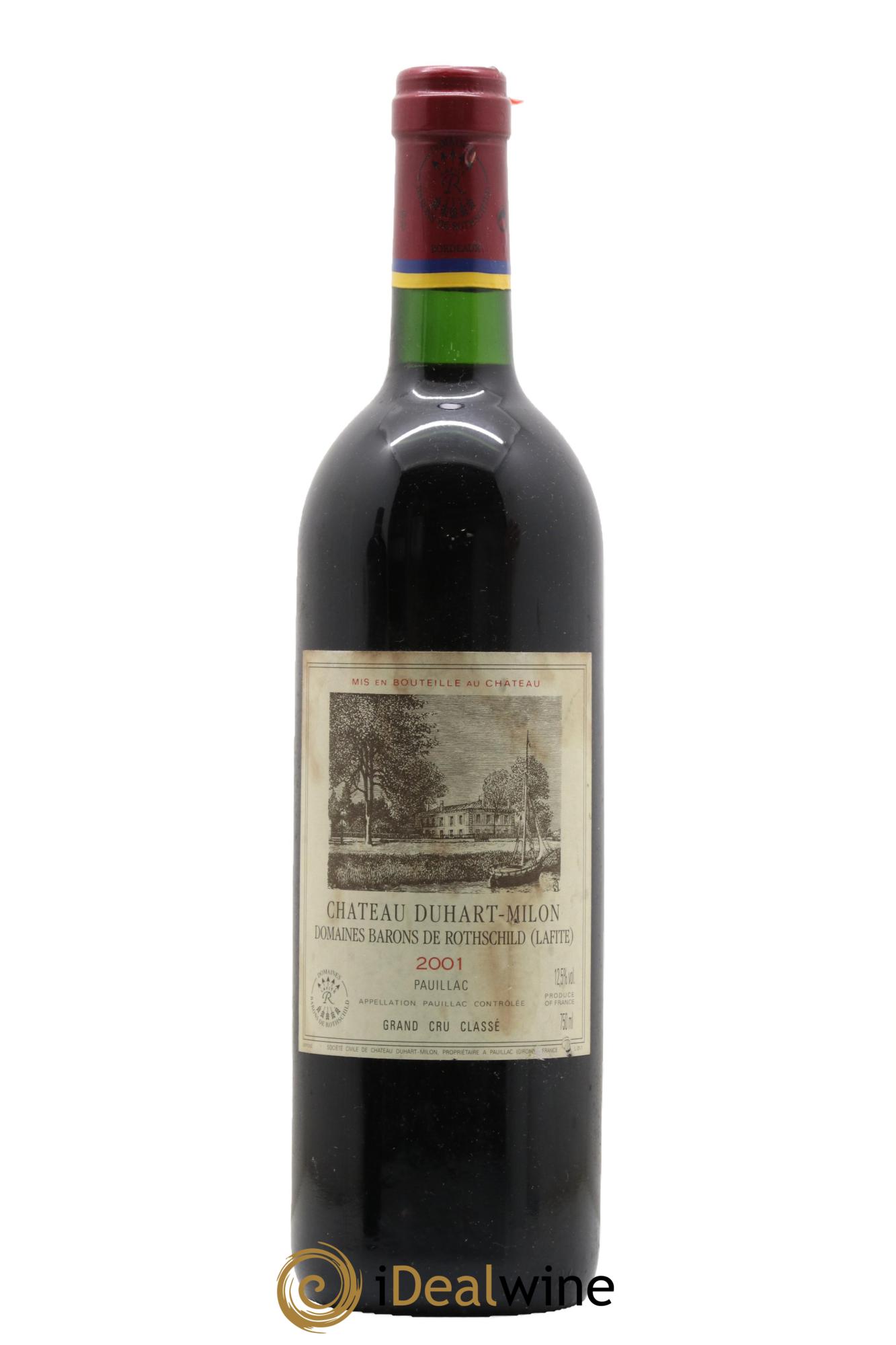 Château Duhart-Milon 4ème Grand Cru Classé 2001 - Lot de 1 bouteille - 0