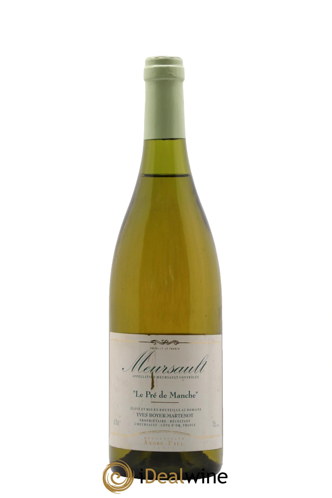 Meursault Le Pre de Manche Domaine Boyer-Martenot 2007 - Lotto di 1 bottiglia - 0