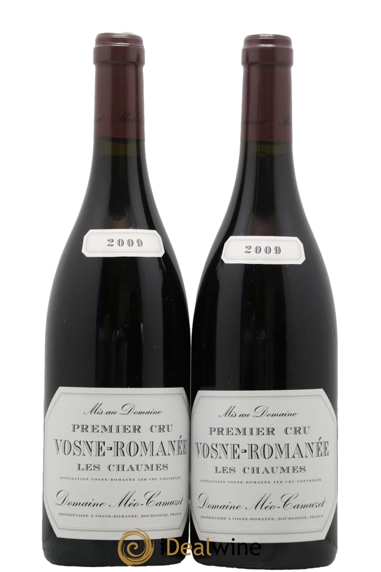 Vosne-Romanée 1er Cru Les Chaumes Méo-Camuzet (Domaine) 2009 - Posten von 2 Flaschen - 0