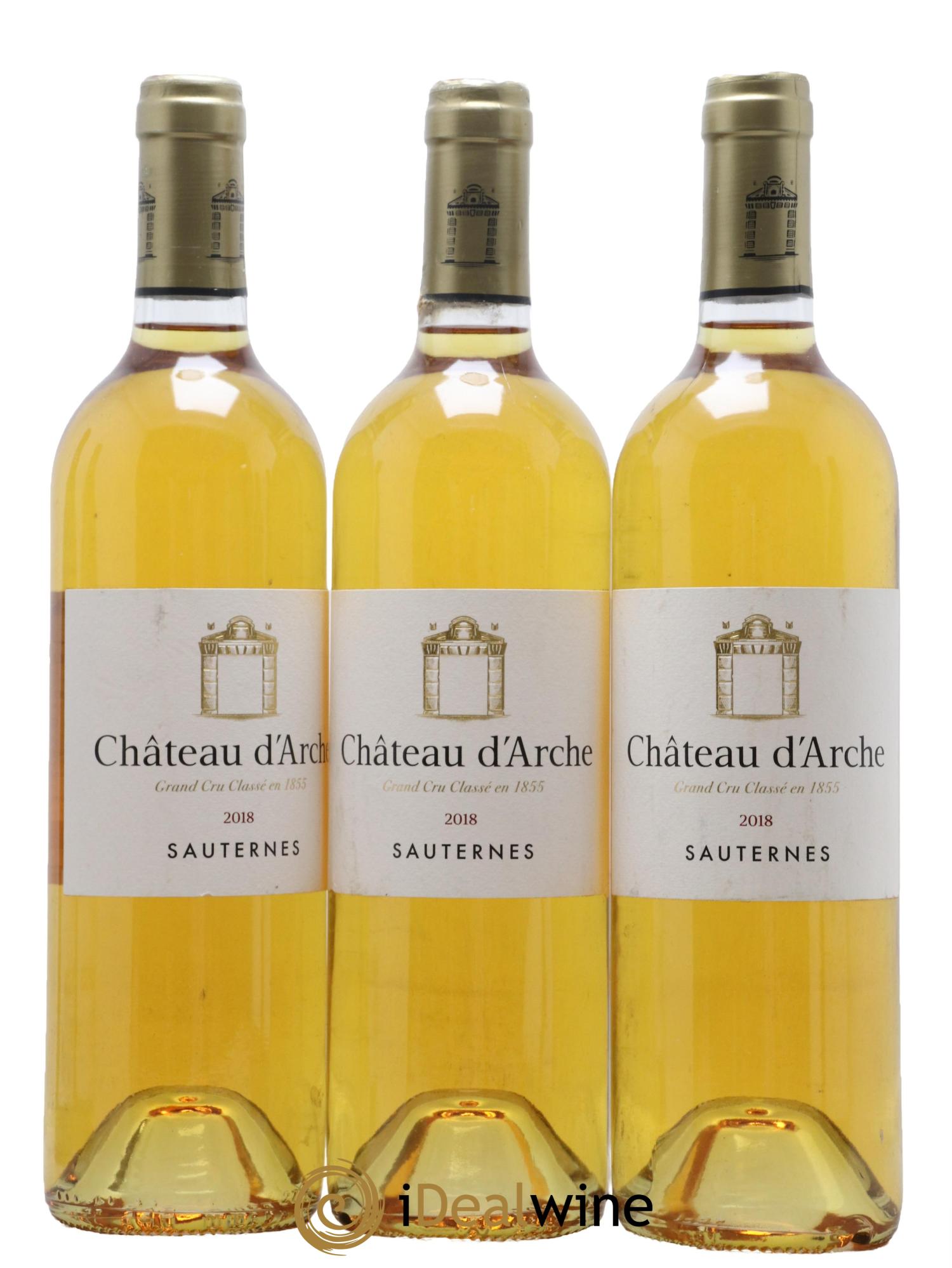 Château d' Arche 2ème Grand Cru Classé  2018 - Lotto di 3 bottiglie - 0