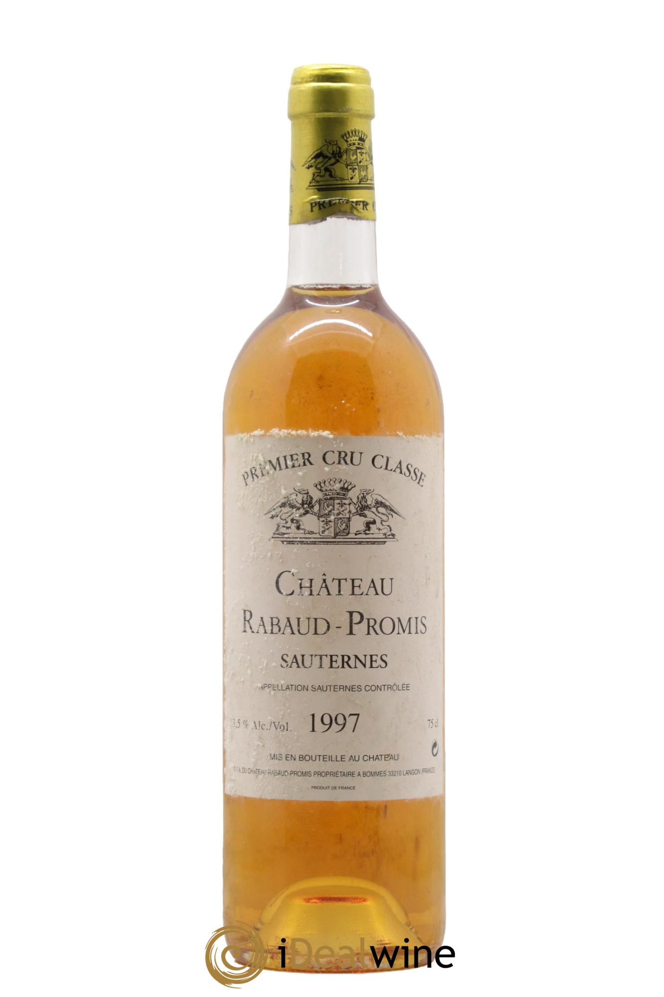 Château Rabaud Promis 1er Grand Cru Classé 1997 - Lotto di 1 bottiglia - 0