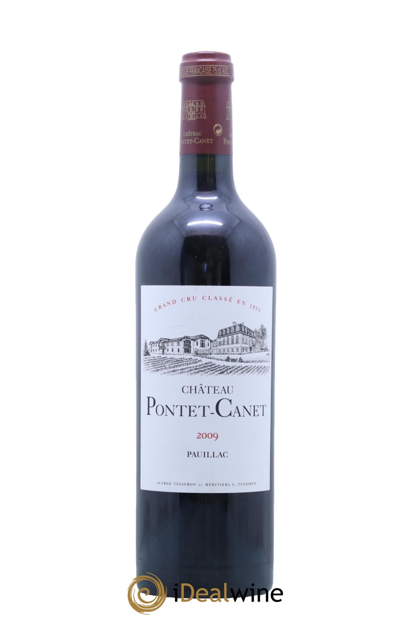 Château Pontet Canet 5ème Grand Cru Classé  2009 - Posten von 1 Flasche - 0