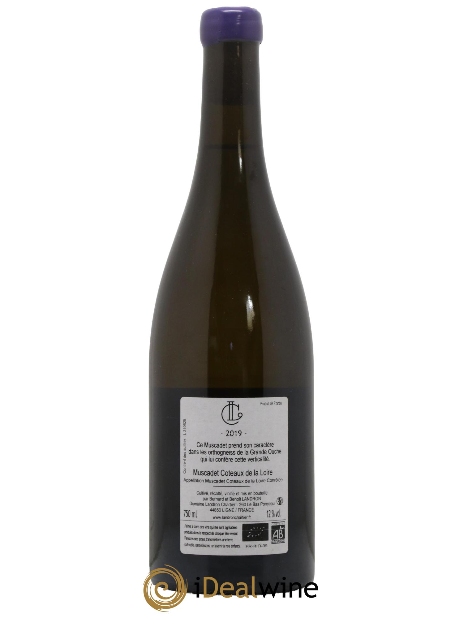 Muscadet La Grande Ouche Landron Chartier 2019 - Lot de 1 bouteille - 1