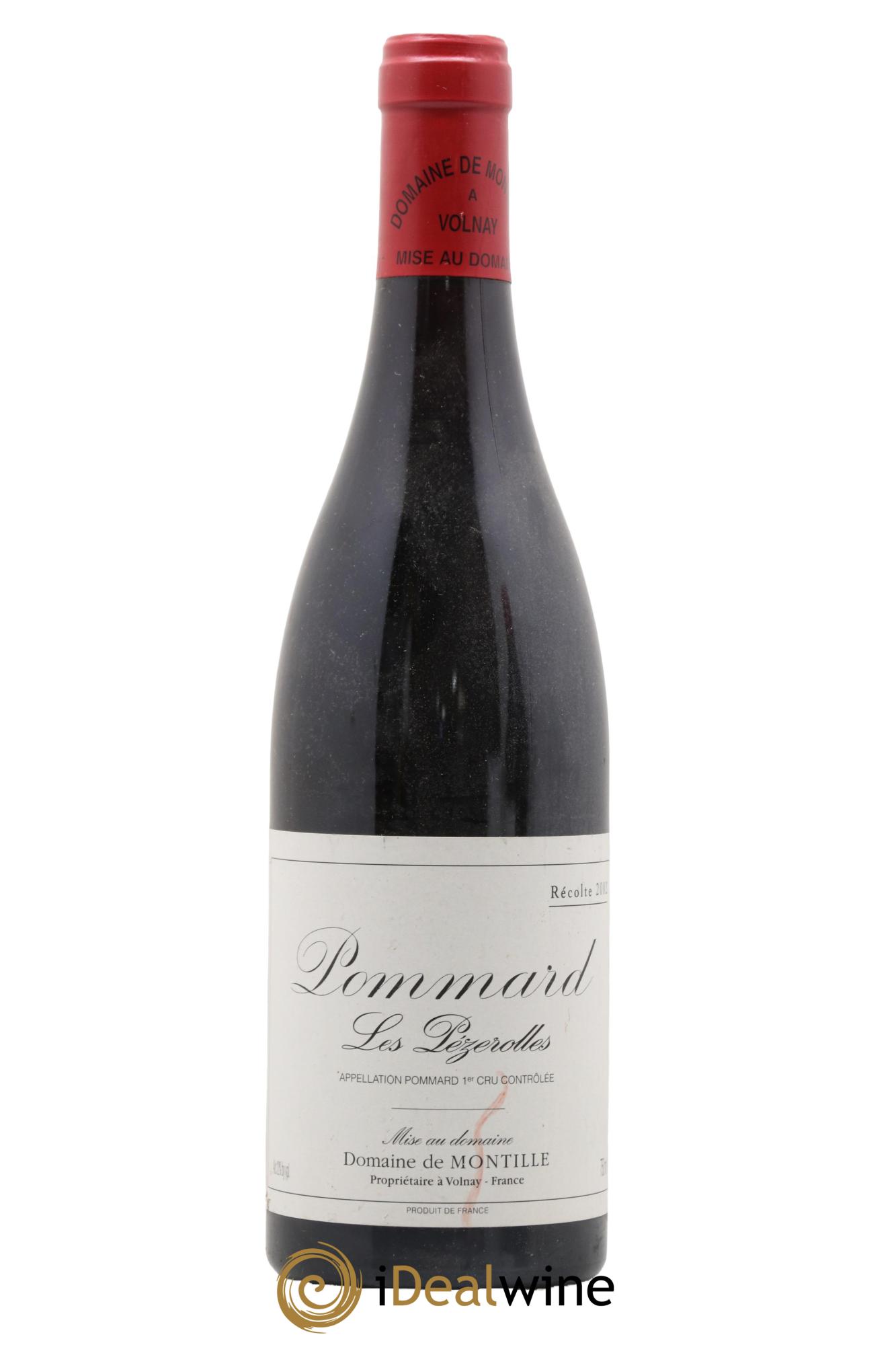 Pommard 1er Cru Les Pézerolles De Montille (Domaine) 2002 - Lot de 1 bouteille - 0