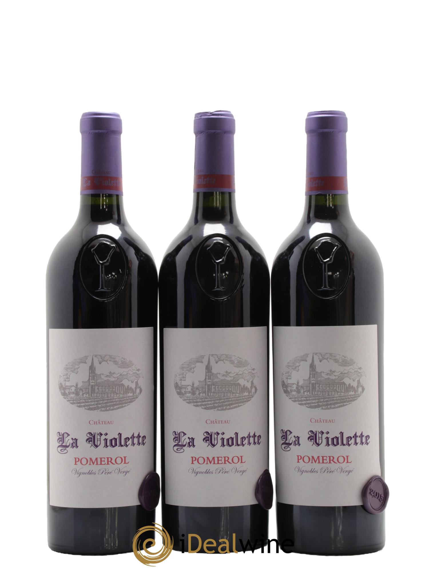 Château la Violette 2015 - Lot de 6 bouteilles - 3