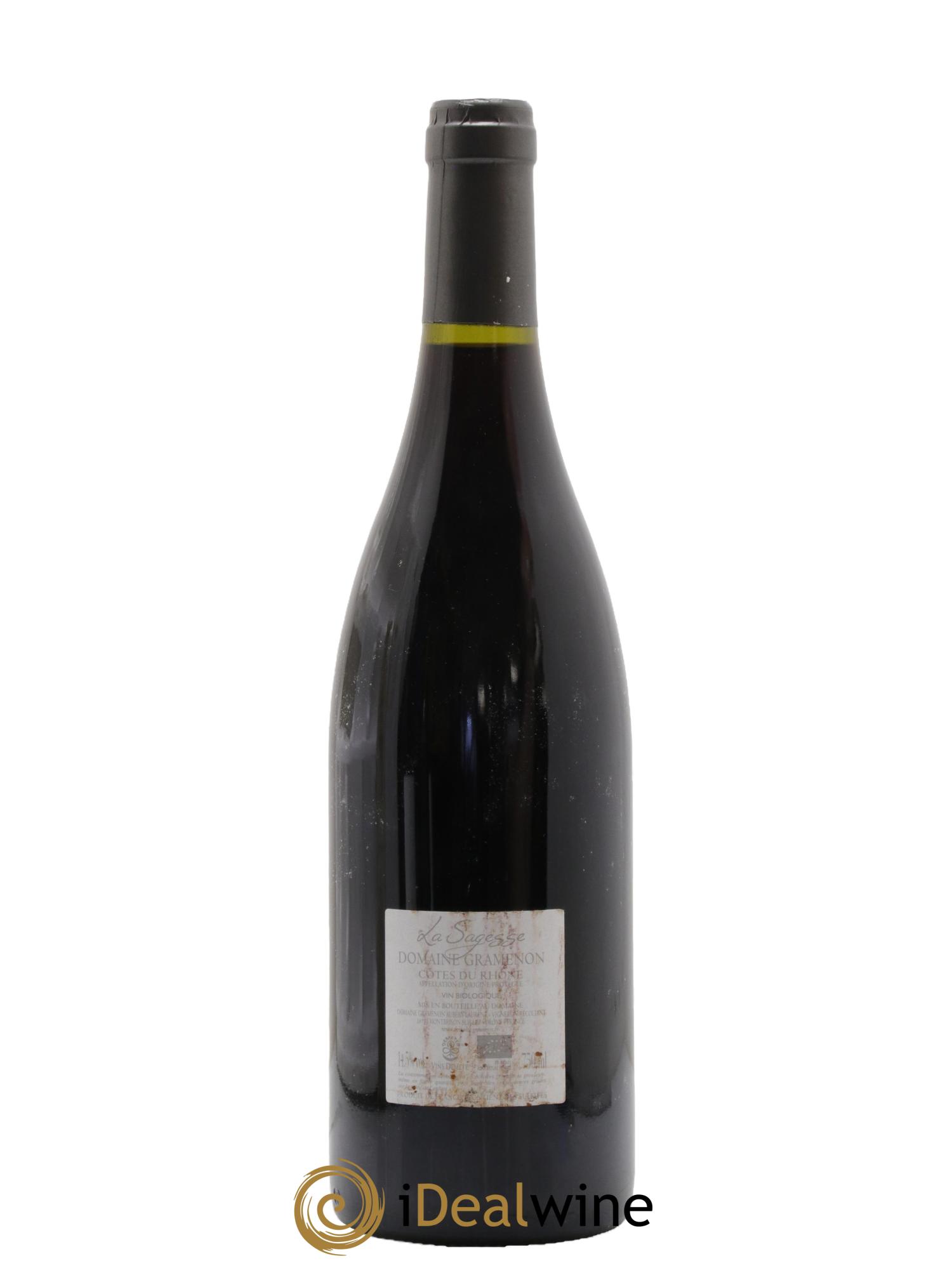 Côtes du Rhône La Sagesse Gramenon (Domaine) 2016 - Posten von 1 Flasche - 1