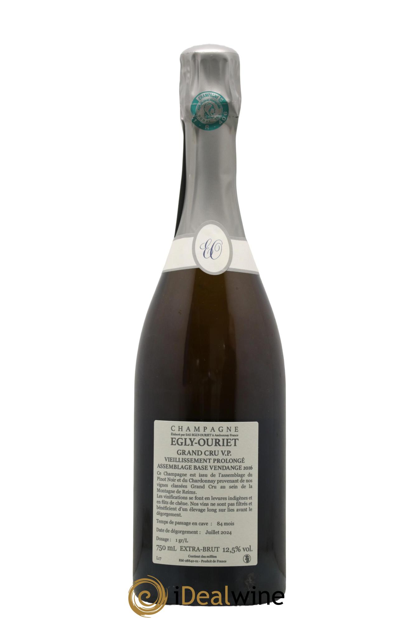 Extra Brut VP Egly-Ouriet - Lotto di 1 bottiglia - 1