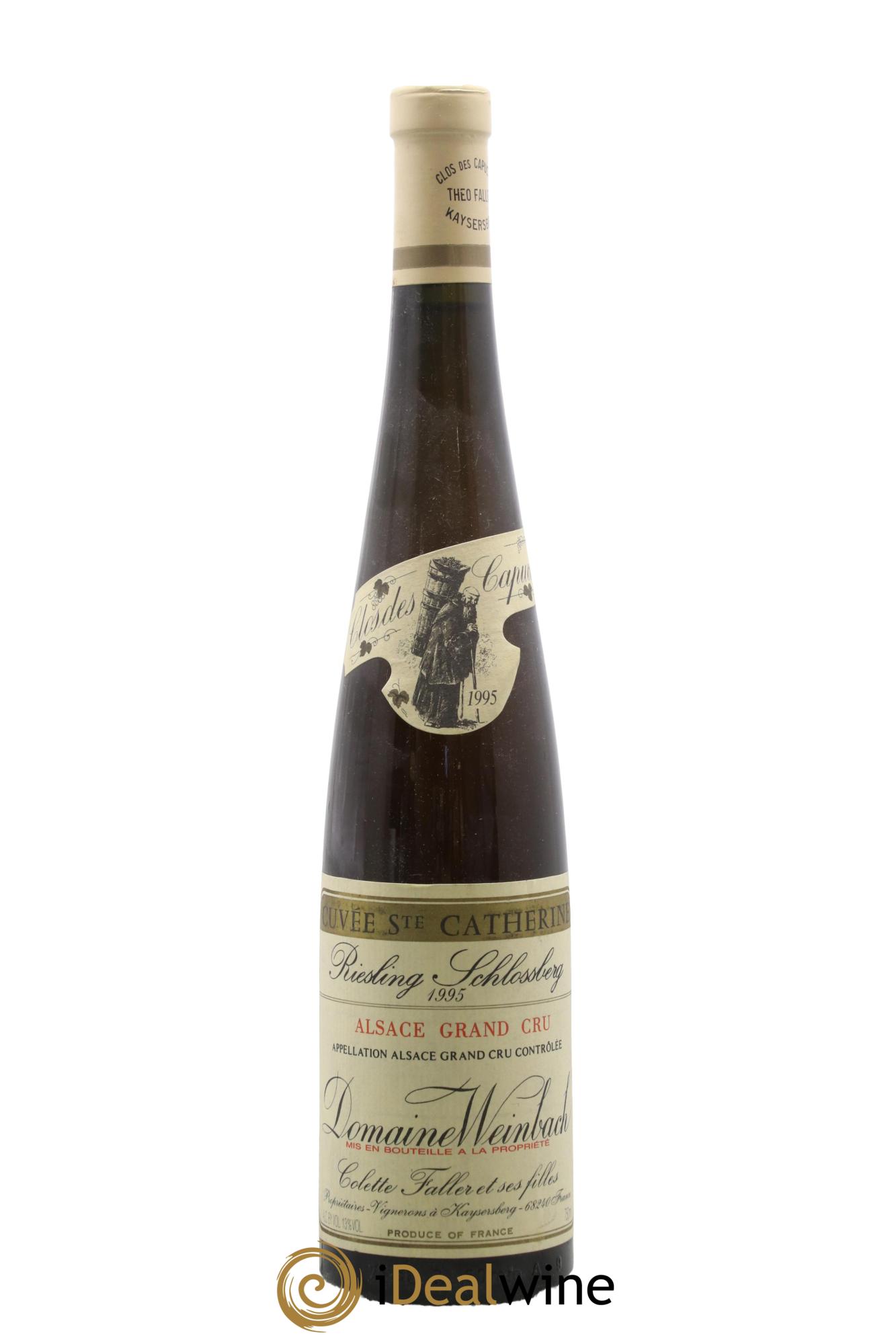 Alsace Grand Cru Riesling Schlossberg Cuvée Sainte Catherine Weinbach (Domaine) 1995 - Posten von 1 Flasche - 0