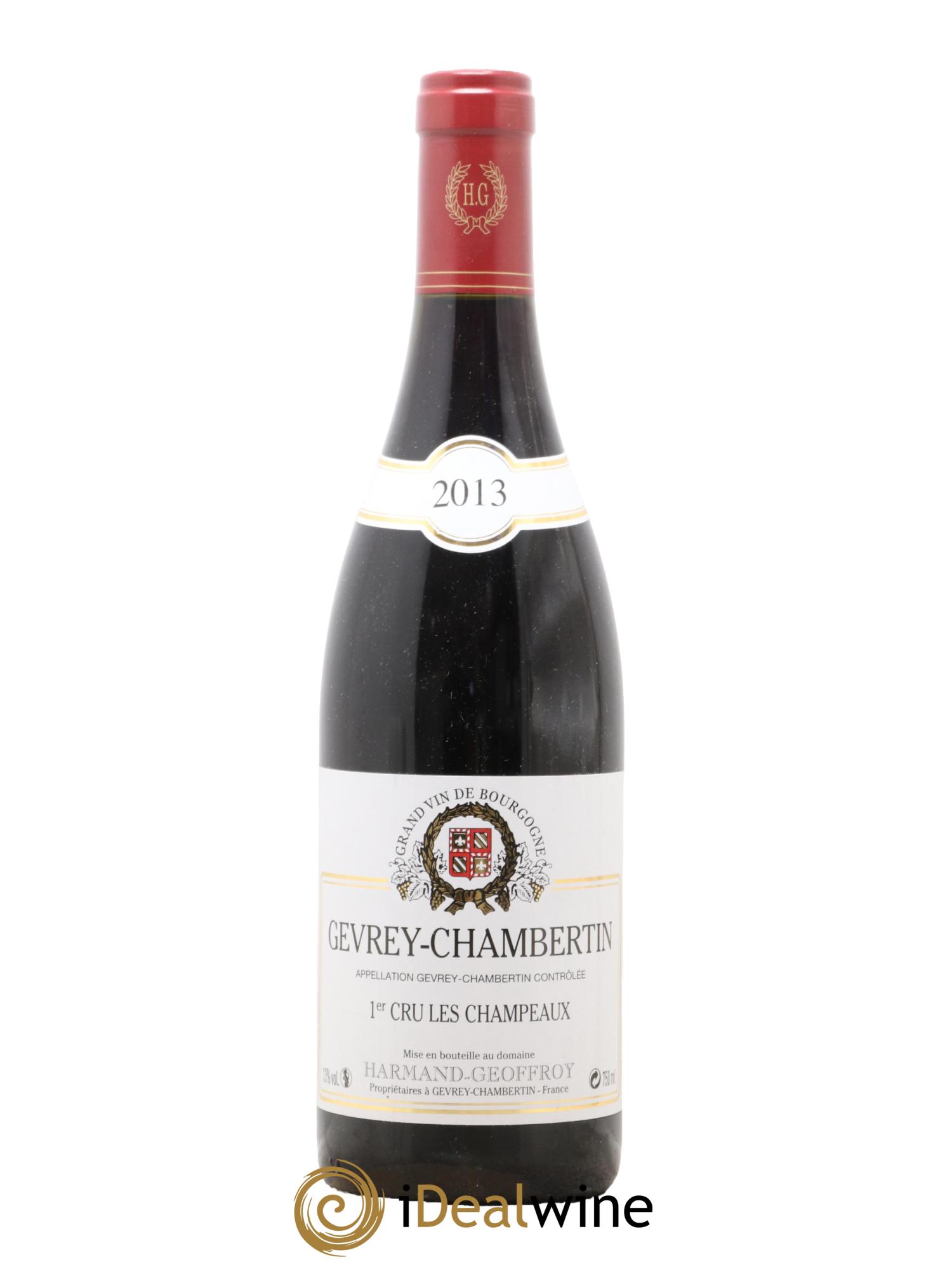 Gevrey-Chambertin 1er Cru Les Champeaux Harmand-Geoffroy (Domaine) 2013 - Lotto di 1 bottiglia - 0