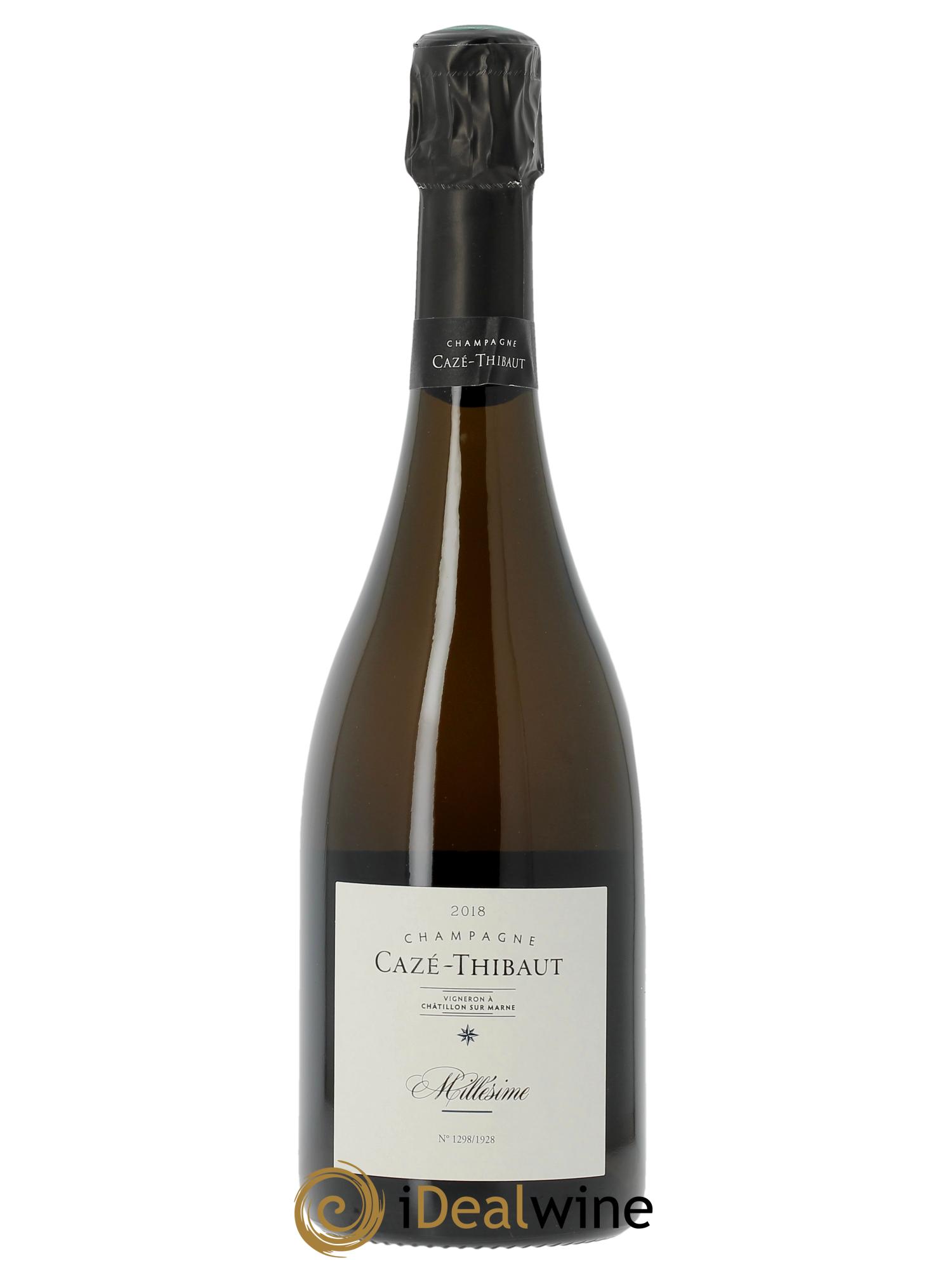 Millésime Extra-Brut Cazé Thibaut  2018 - Lot de 1 bouteille - 0