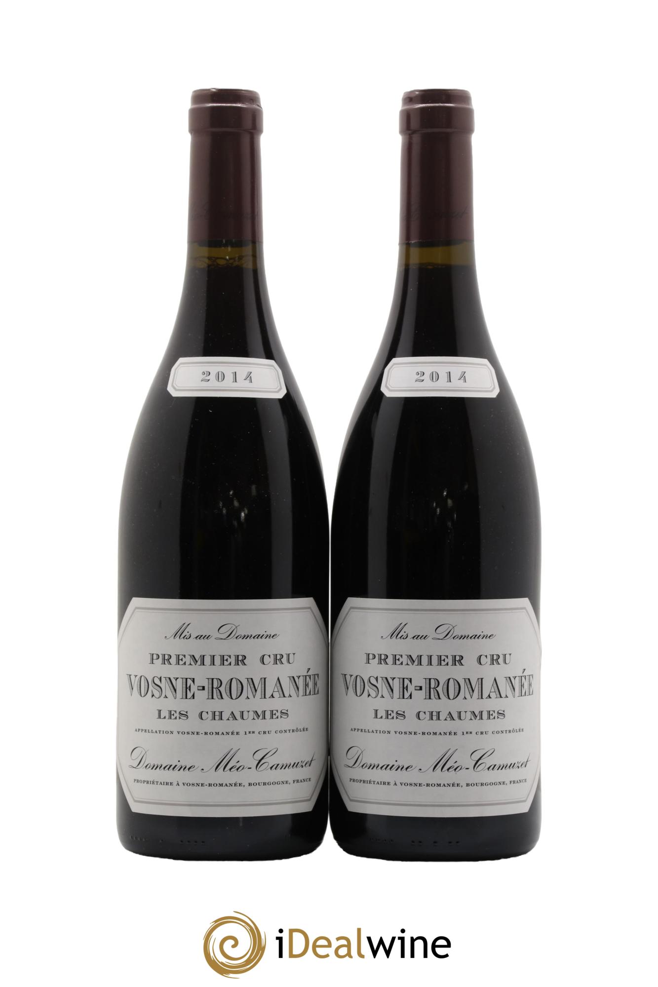 Vosne-Romanée 1er Cru Les Chaumes Méo-Camuzet (Domaine)  2014 - Lot of 2 bottles - 0