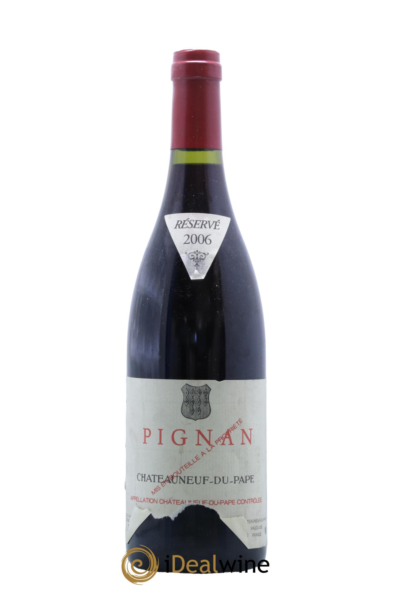 Châteauneuf-du-Pape Pignan Emmanuel Reynaud  2006 - Posten von 1 Flasche - 0