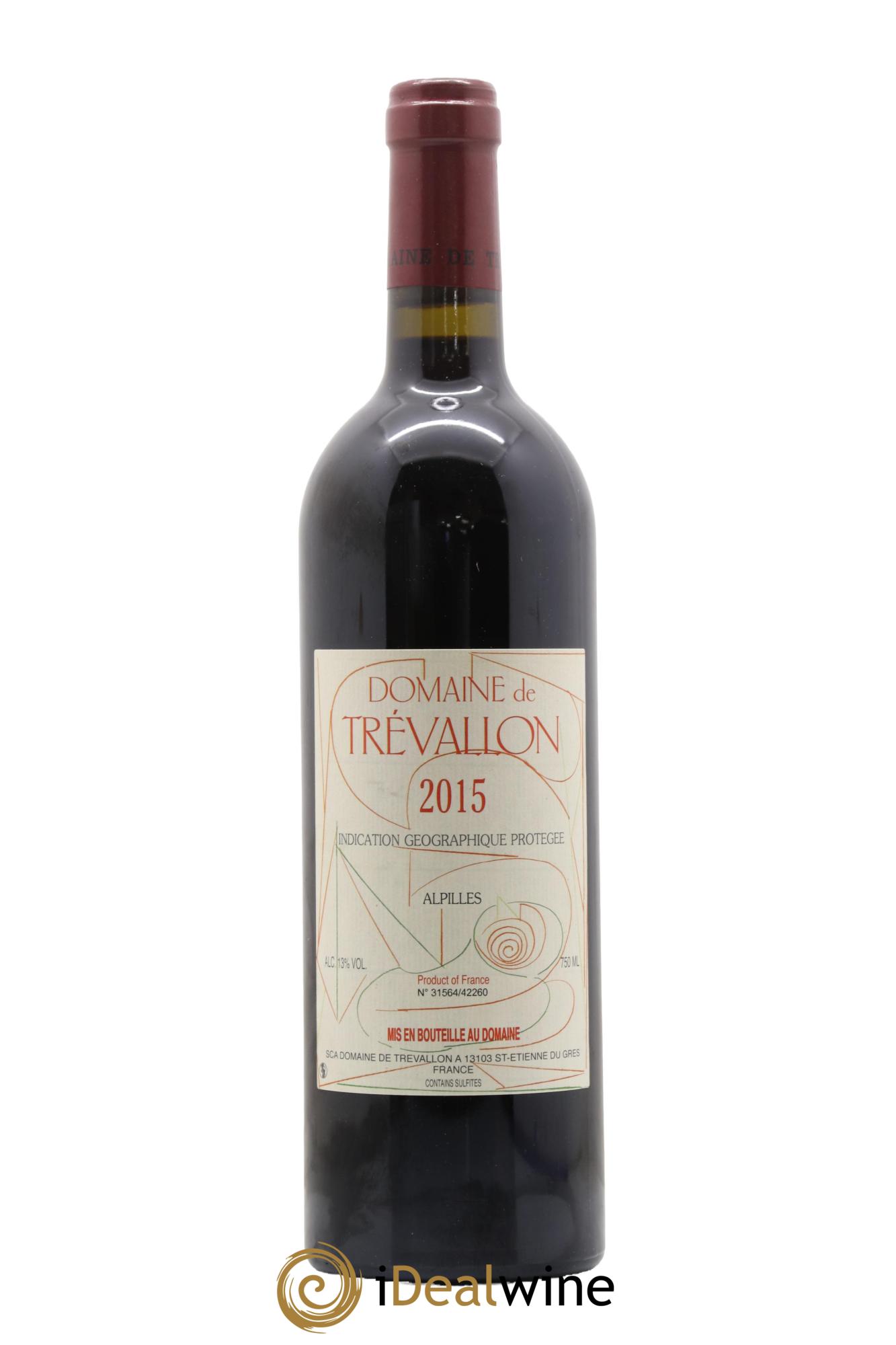 IGP Alpilles Trévallon (Domaine de) Eloi Dürrbach  2015 - Lotto di 1 bottiglia - 0