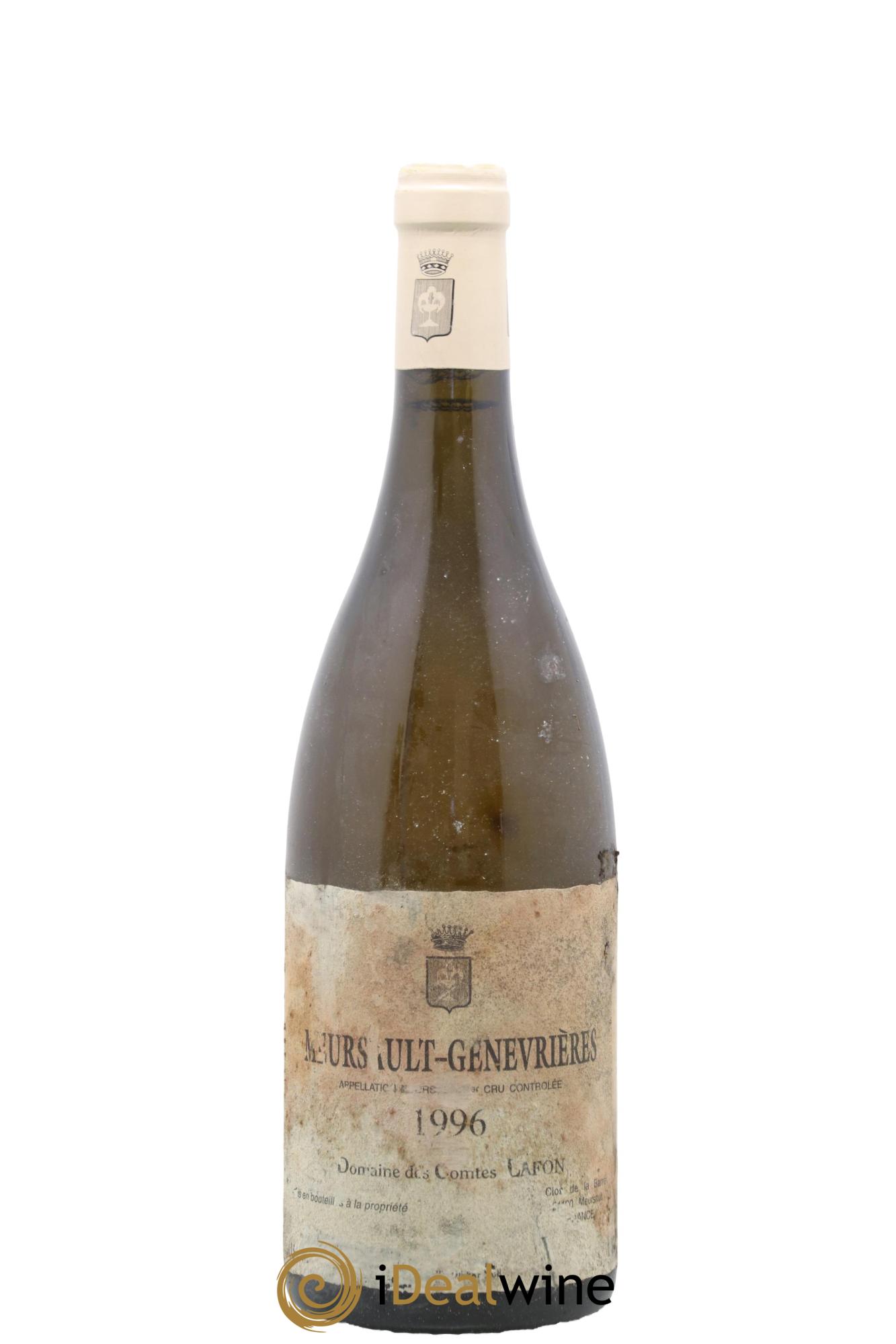 Meursault 1er Cru Genevrières Comtes Lafon (Domaine des) 1996 - Lot de 1 bouteille - 0