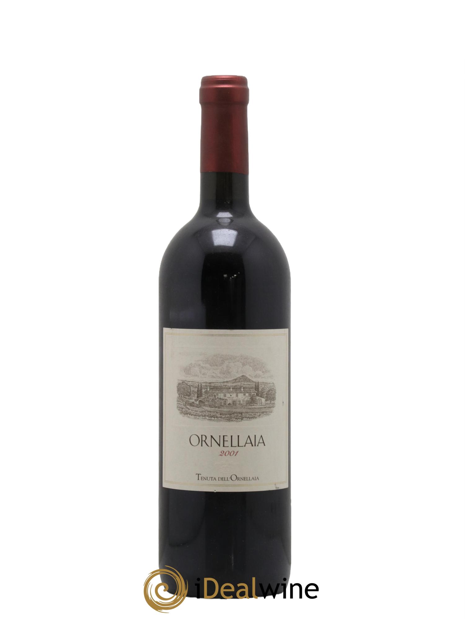 Bolgheri DOC Superiore Ornellaia Tenuta Dell'Ornellaia - Frescobaldi 2001 - Posten von 1 Flasche - 0