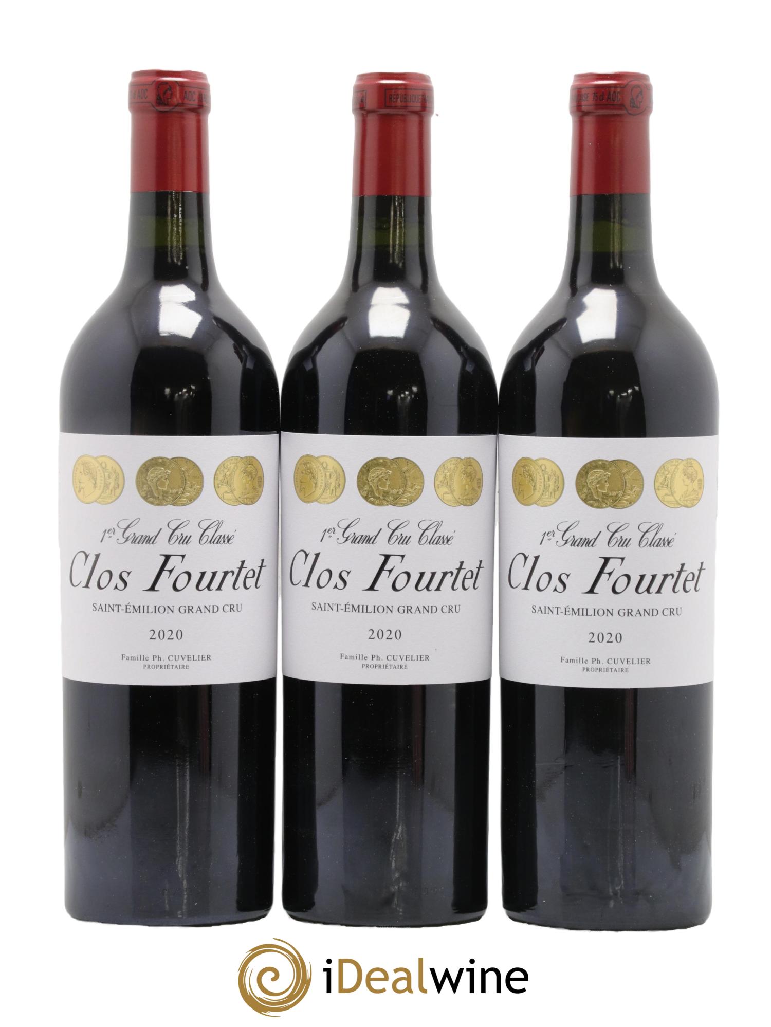 Clos Fourtet 1er Grand Cru Classé B 2020 - Lotto di 6 bottiglie - 2