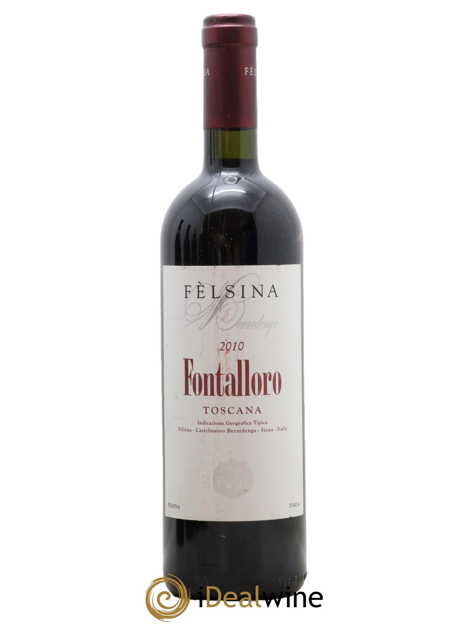 IGT Toscane Fontalloro Fèlsina 2010 - Lot de 1 bouteille - 0