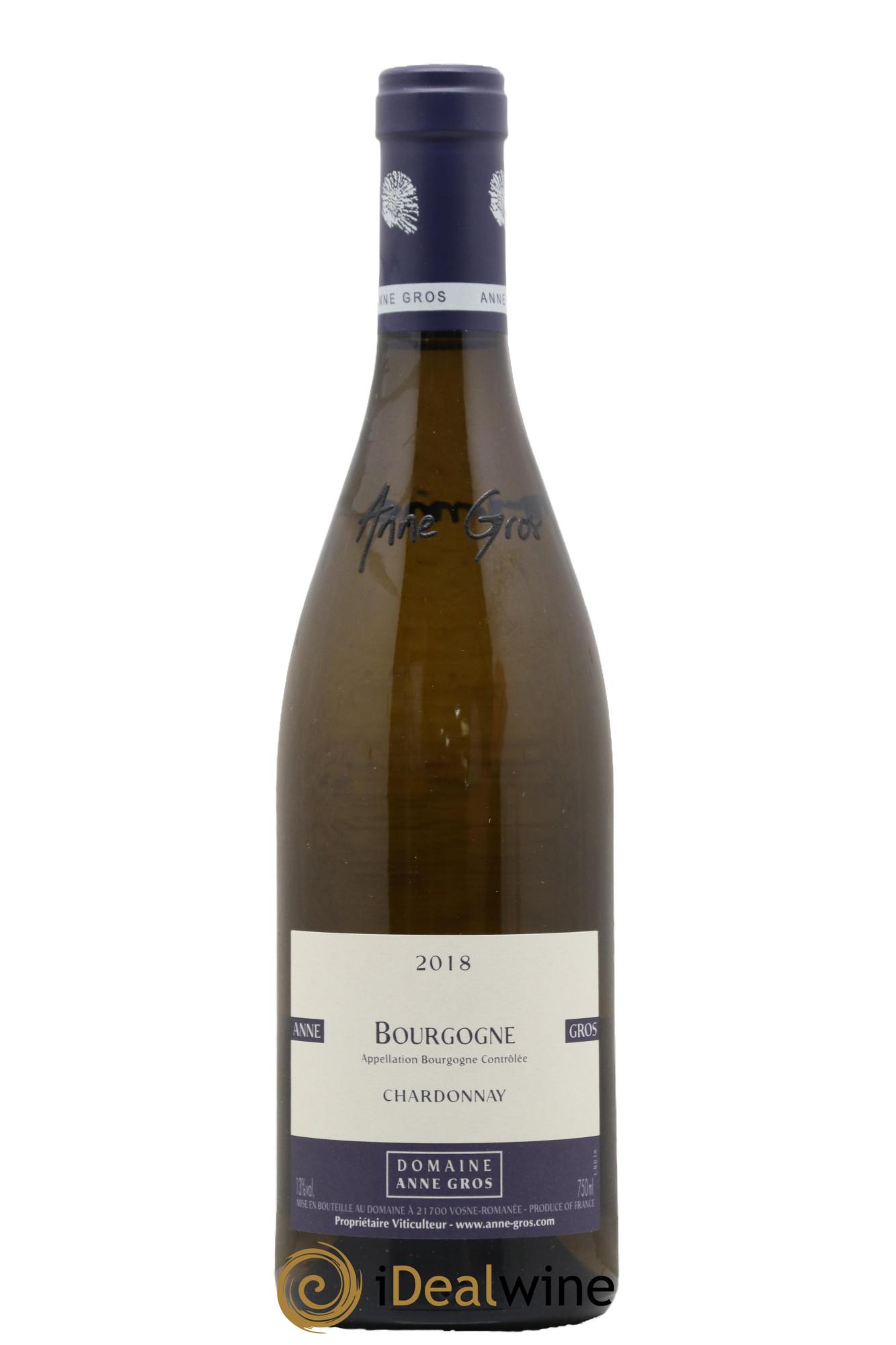 Bourgogne Chardonnay Anne Gros 2018 - Lotto di 1 bottiglia - 0