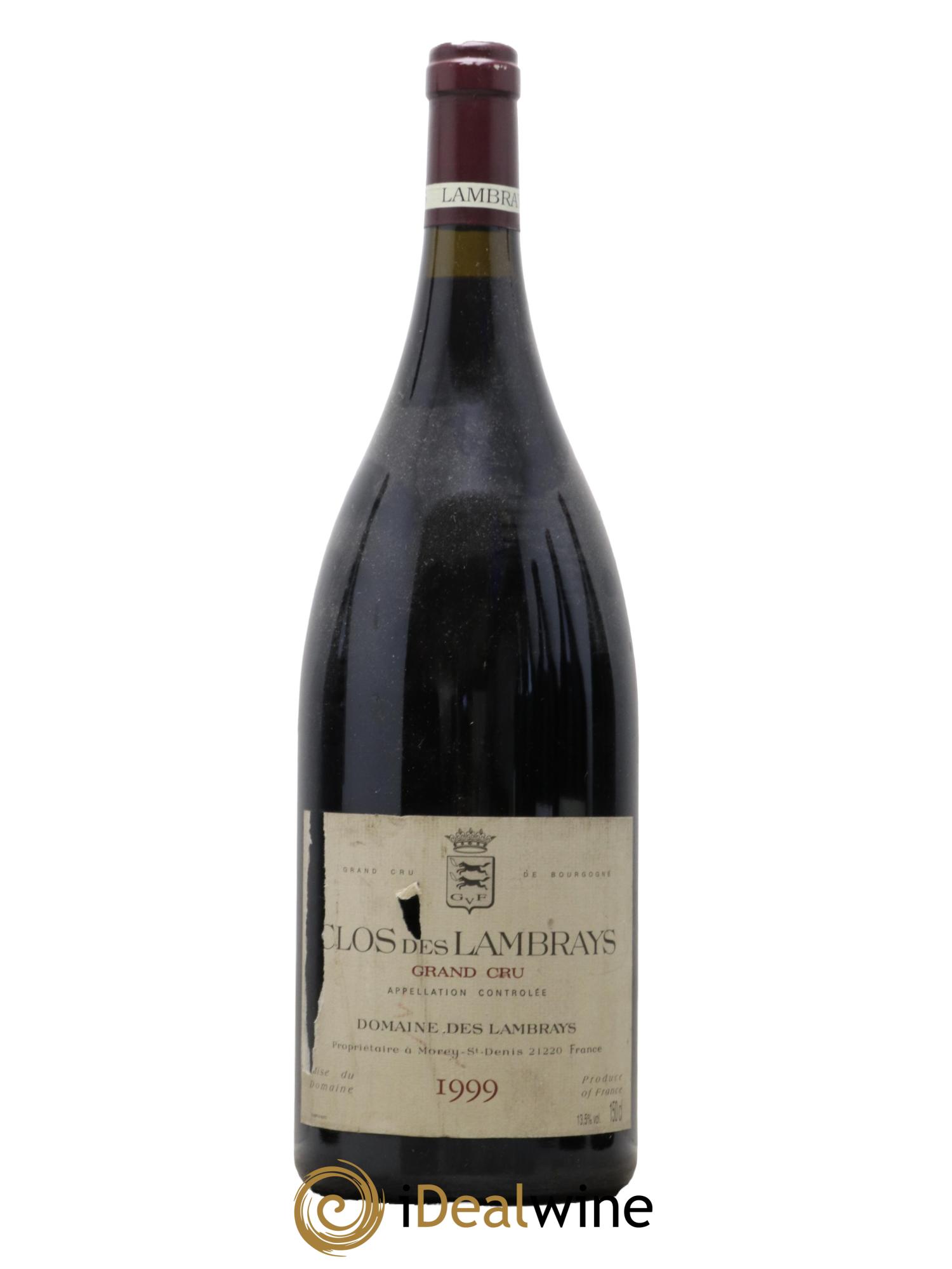 Clos des Lambrays Grand Cru Domaine des Lambrays 1999 - Lot de 1 magnum - 0