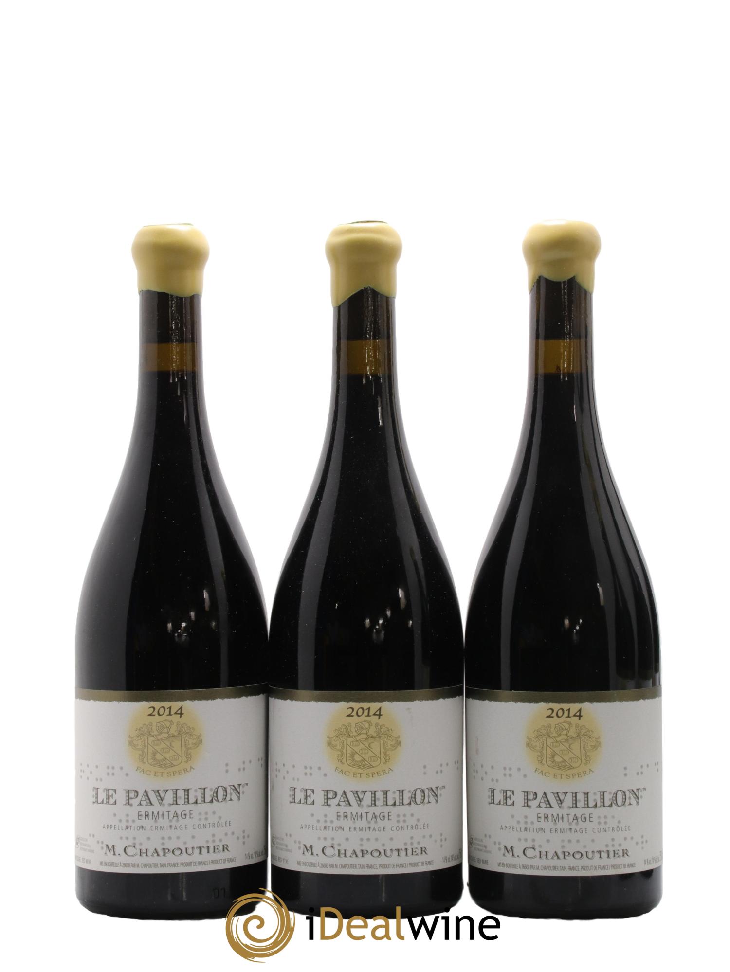 Hermitage Ermitage Le Pavillon Chapoutier 2014 - Posten von 6 Flaschen - 1