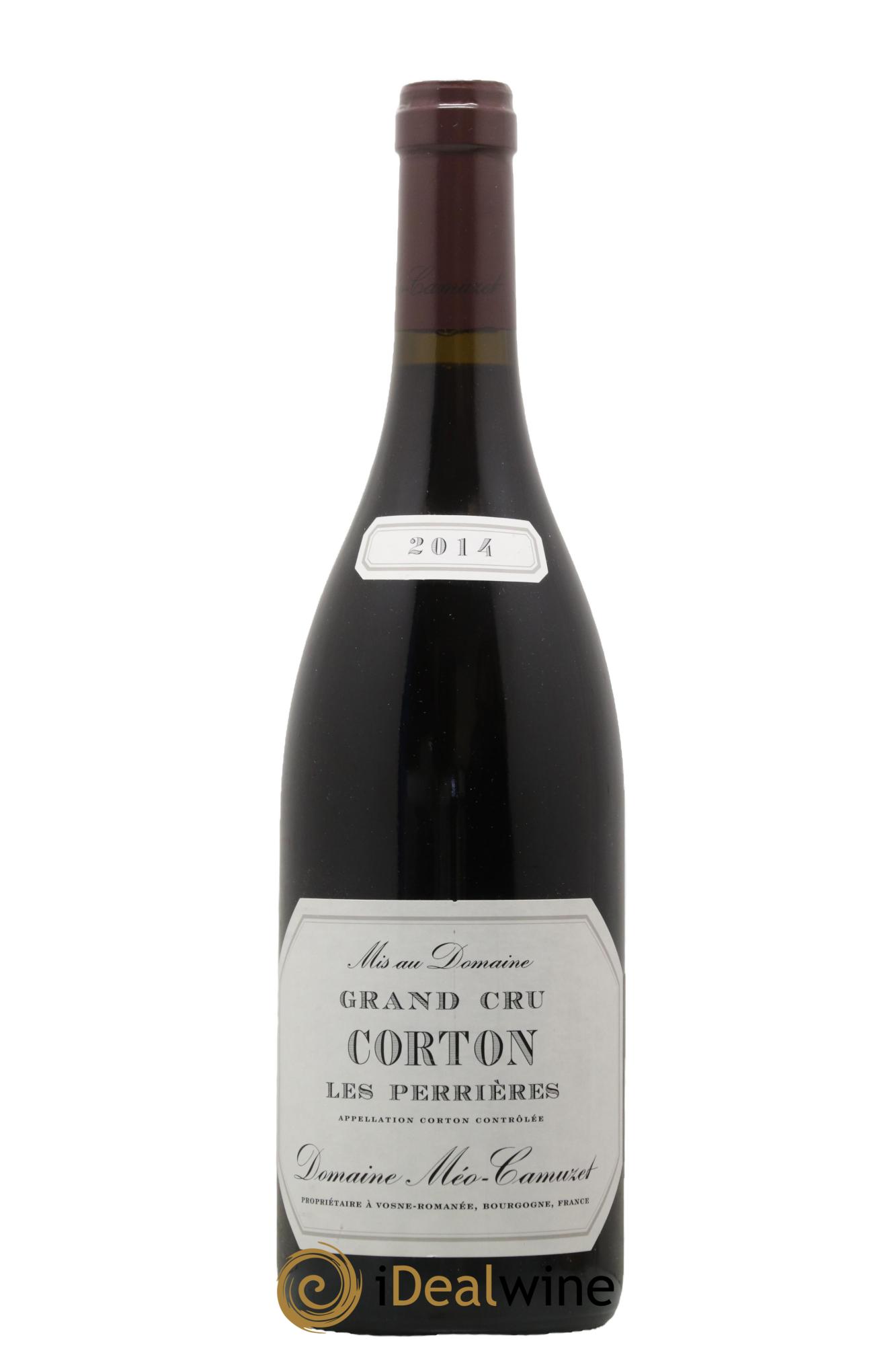 Corton Grand Cru Les Perrières Méo-Camuzet (Domaine) 2014 - Lot de 1 bouteille - 0