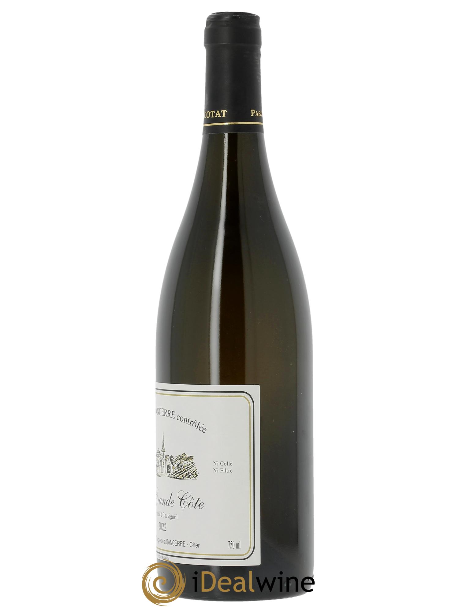 Sancerre La Grande Côte Pascal Cotat   2022 - Lot of 1 bottle - 1