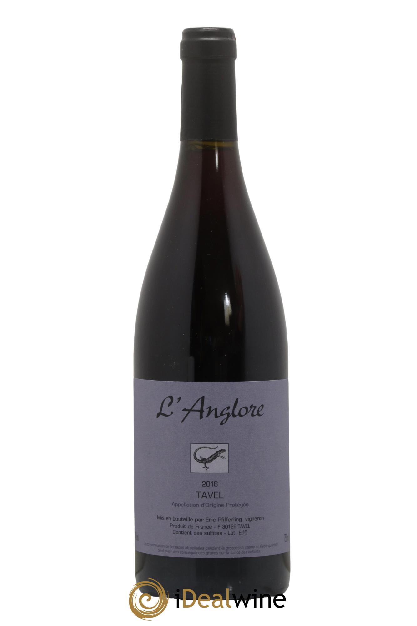 Tavel L'Anglore 2016 - Lot of 1 bottle - 0