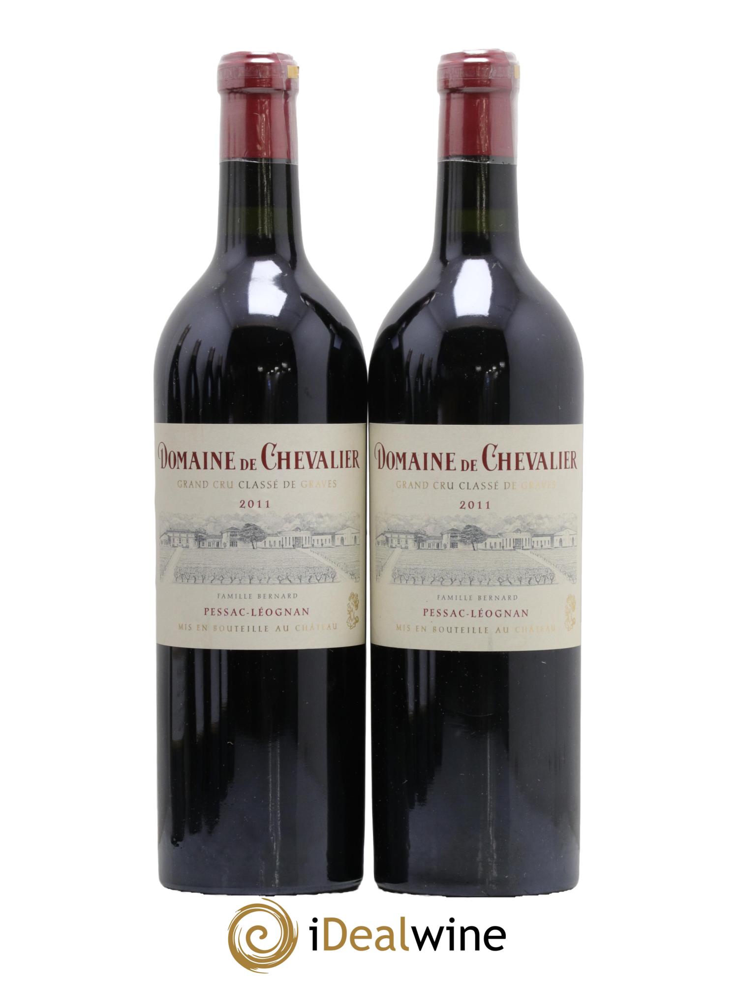 Domaine de Chevalier Cru Classé de Graves  2011 - Lot de 2 bouteilles - 0