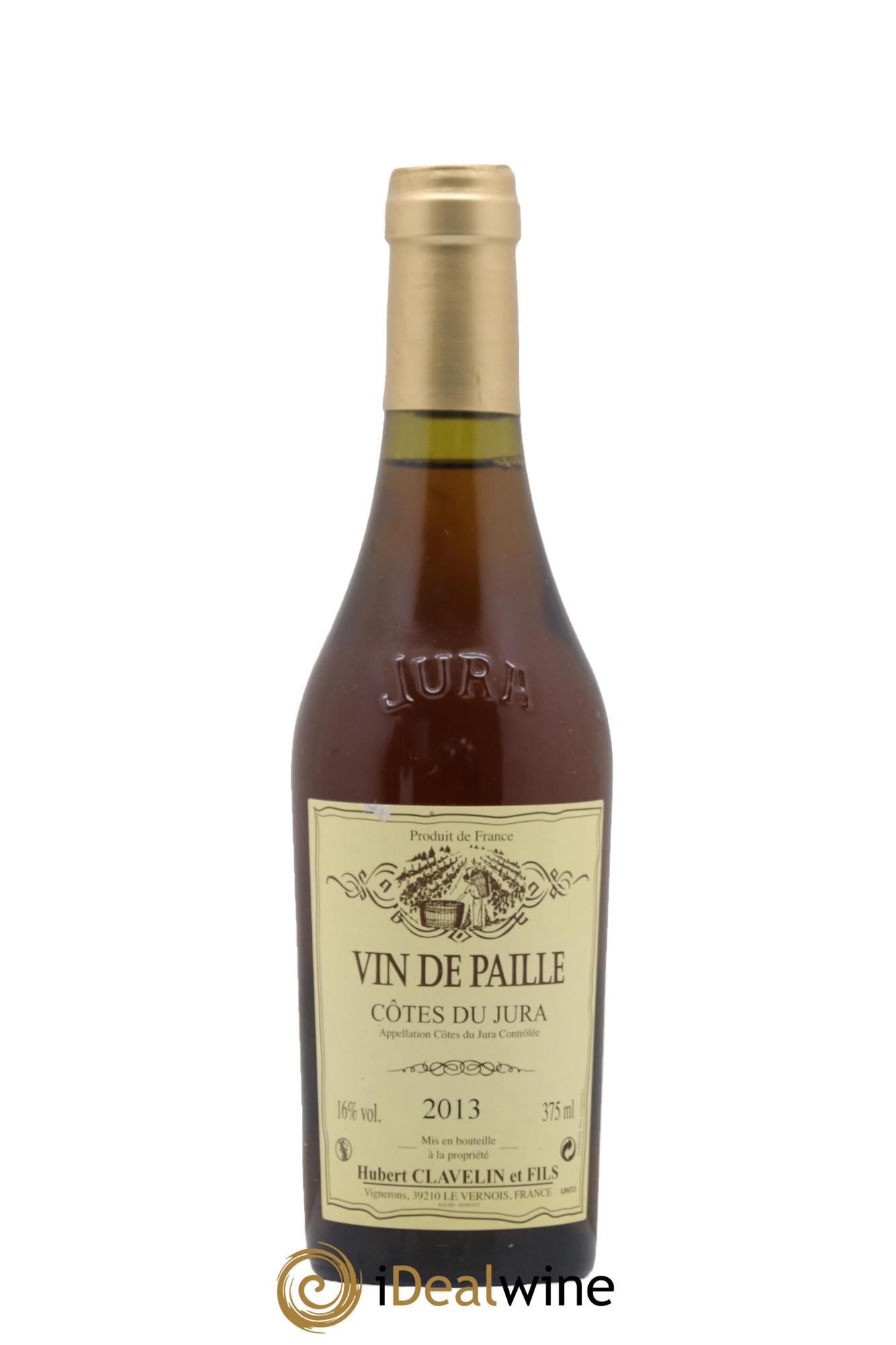 Côtes du Jura Vin de Paille Hubert Clavelin 2013 - Lot of 1 half-bottle - 0