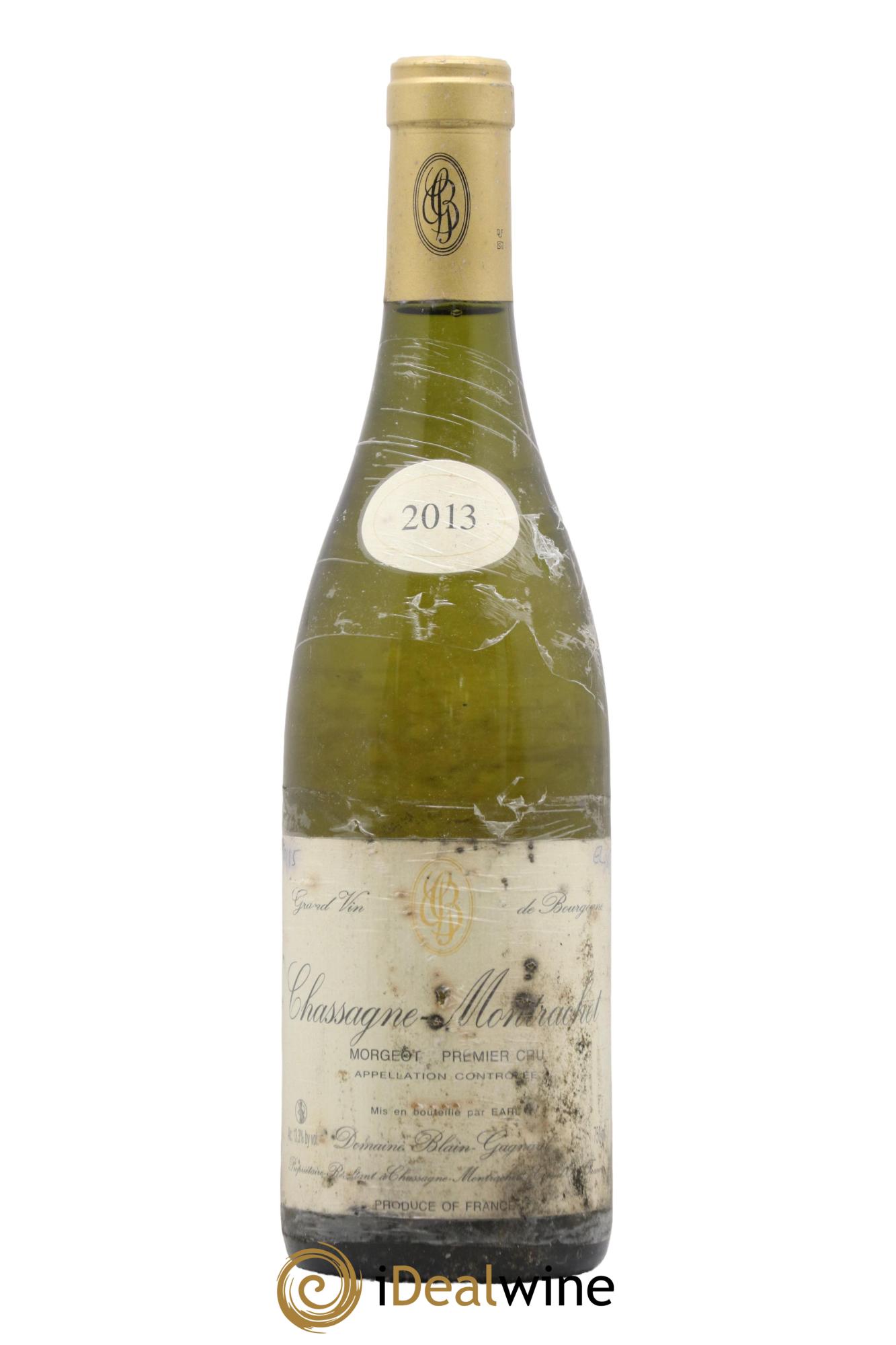 Chassagne-Montrachet 1er Cru Morgeot Blain-Gagnard (Domaine) 2013 - Lotto di 1 bottiglia - 0