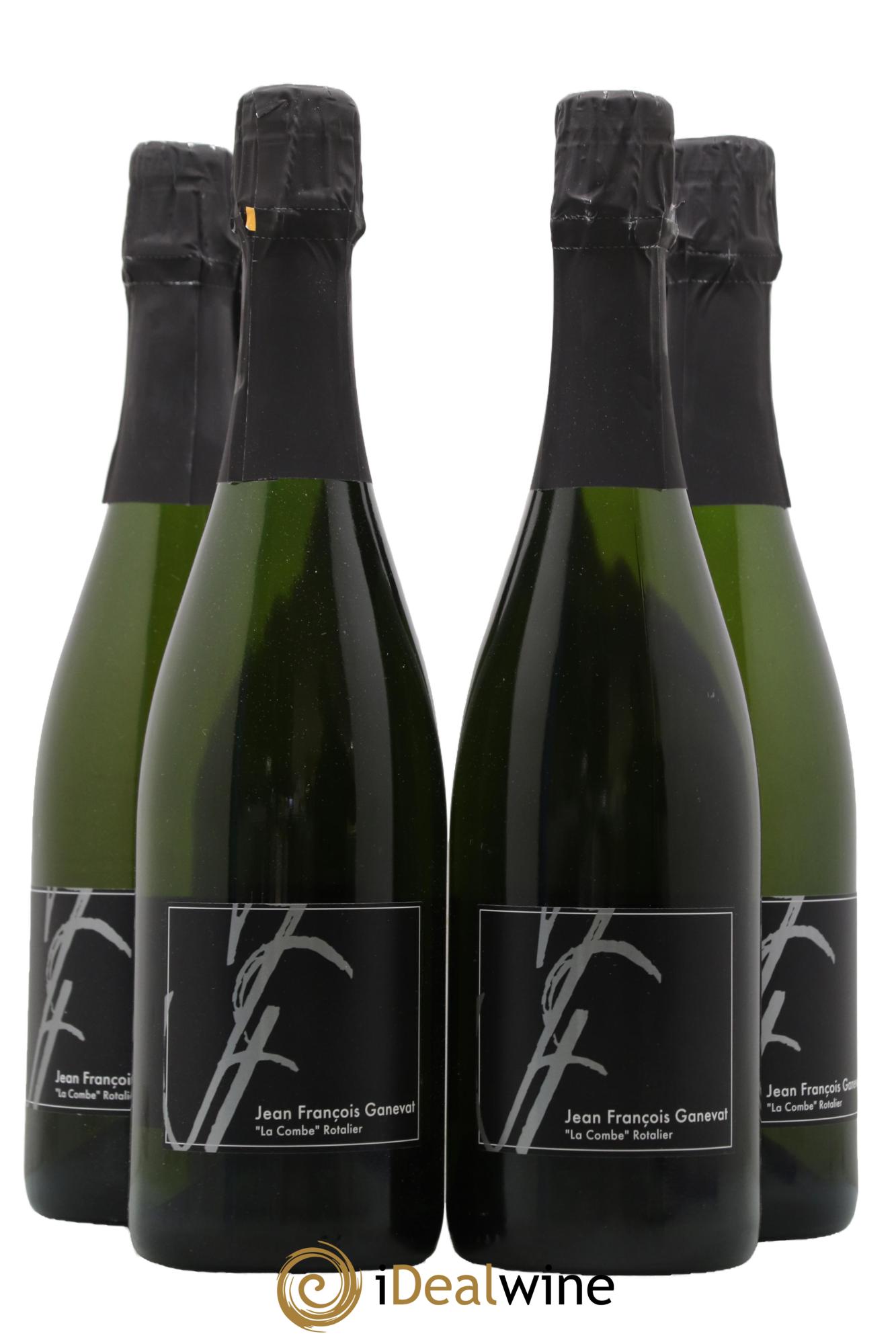 Crémant du Jura La Combe Rotalier Ganevat - Lot of 4 bottles - 0