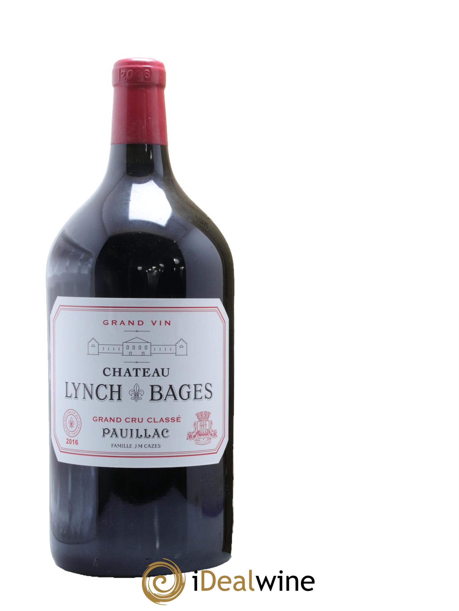 Château Lynch Bages 5ème Grand Cru Classé 2016 - Lotto di 1 jéroboam - 0