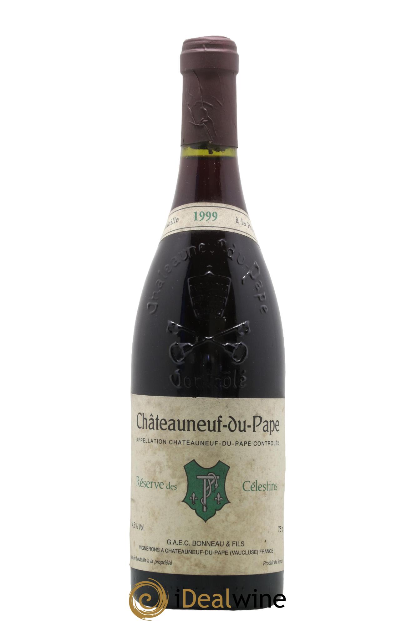 Châteauneuf-du-Pape Réserve des Célestins Henri Bonneau & Fils 1999 - Lotto di 1 bottiglia - 0