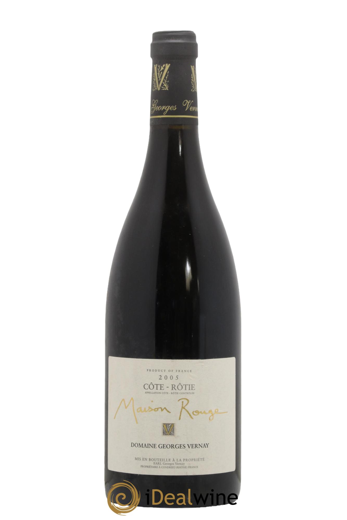 Côte-Rôtie Maison Rouge Georges Vernay 2005 - Lotto di 1 bottiglia - 0