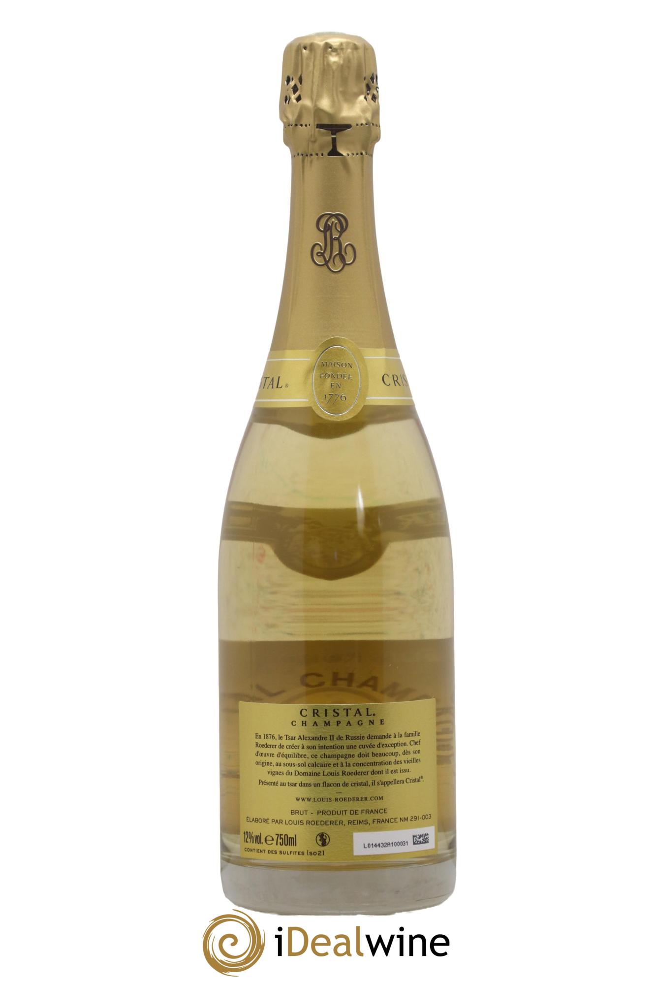 Cristal Louis Roederer 2013 - Lot of 1 bottle - 1