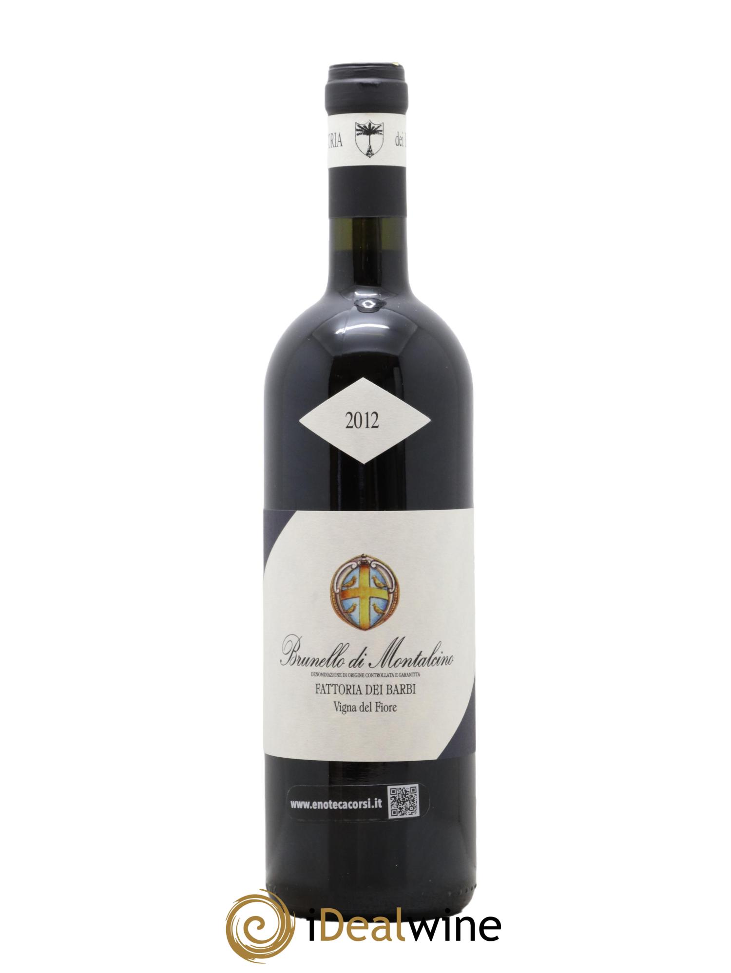 Brunello di Montalcino DOCG Vigna del Fiore Fattoria Dei Barbi 2012 - Lotto di 1 bottiglia - 0