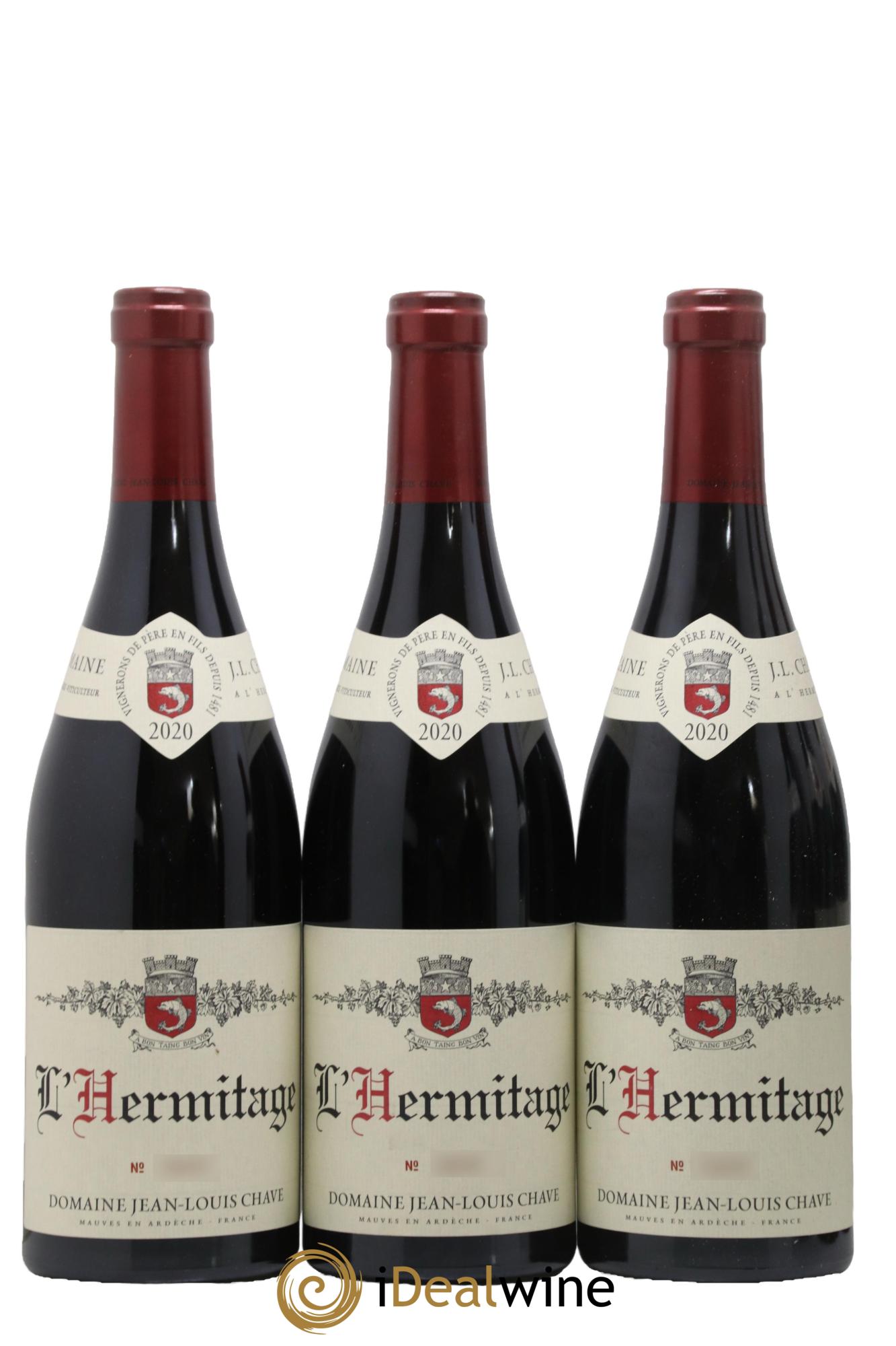 Hermitage Jean-Louis Chave 2020 - Lot de 6 bouteilles - 3