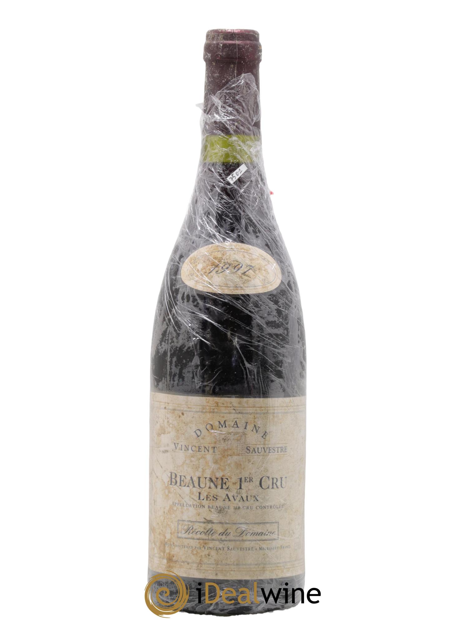 Beaune 1er Cru Les Avaux Vincent Sauvestre 1997 - Lot de 1 bouteille - 0